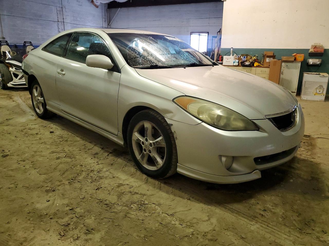 2004 Toyota Camry Solara Se Sport V6 Silver vin: 4T1CA38P54U008926