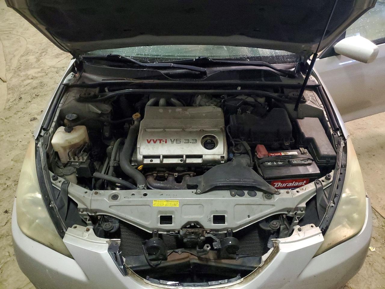 2004 Toyota Camry Solara Se Sport V6 Silver vin: 4T1CA38P54U008926