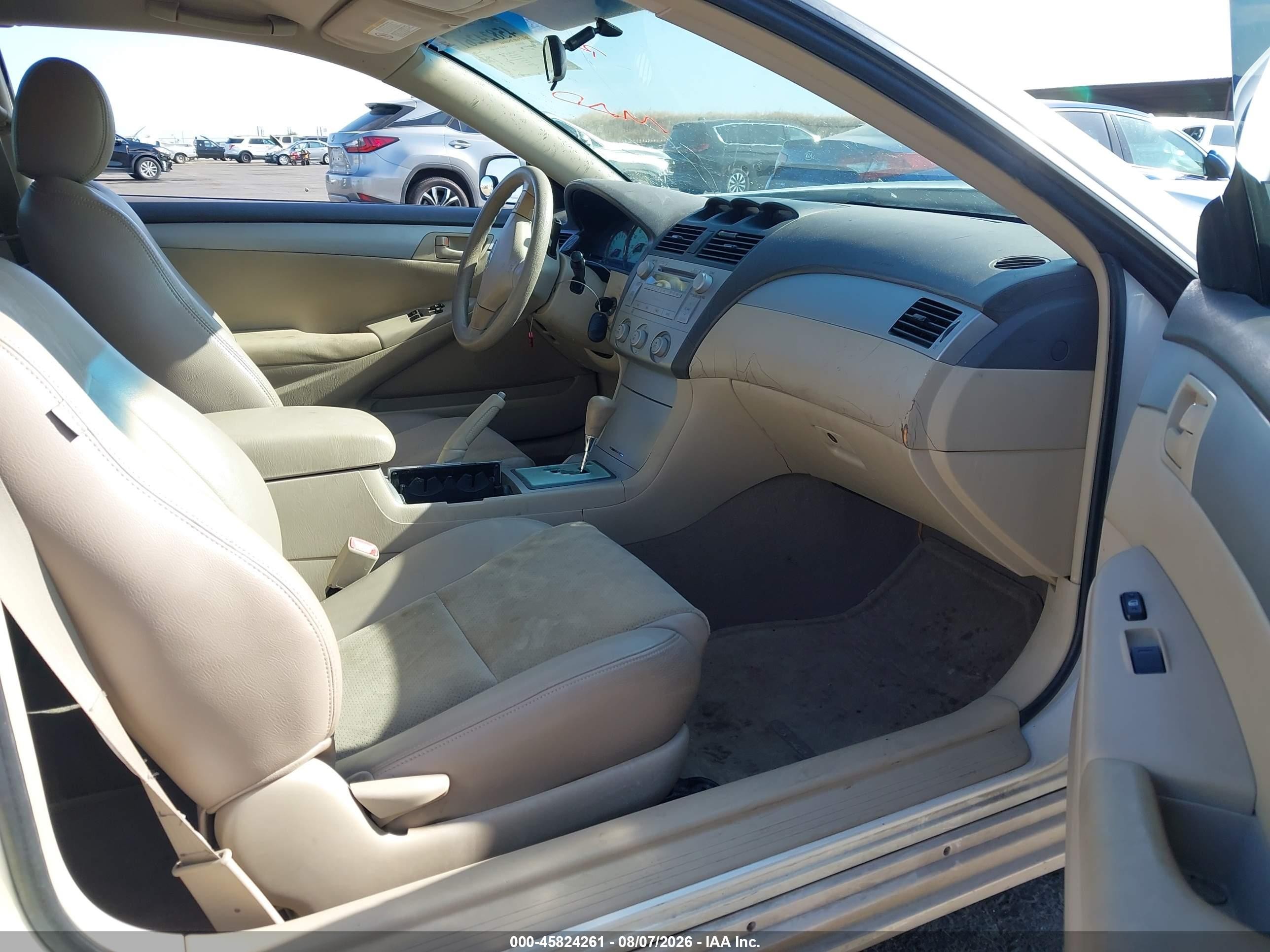2004 Toyota Camry Solara Se V6 White vin: 4T1CA38P64U017165