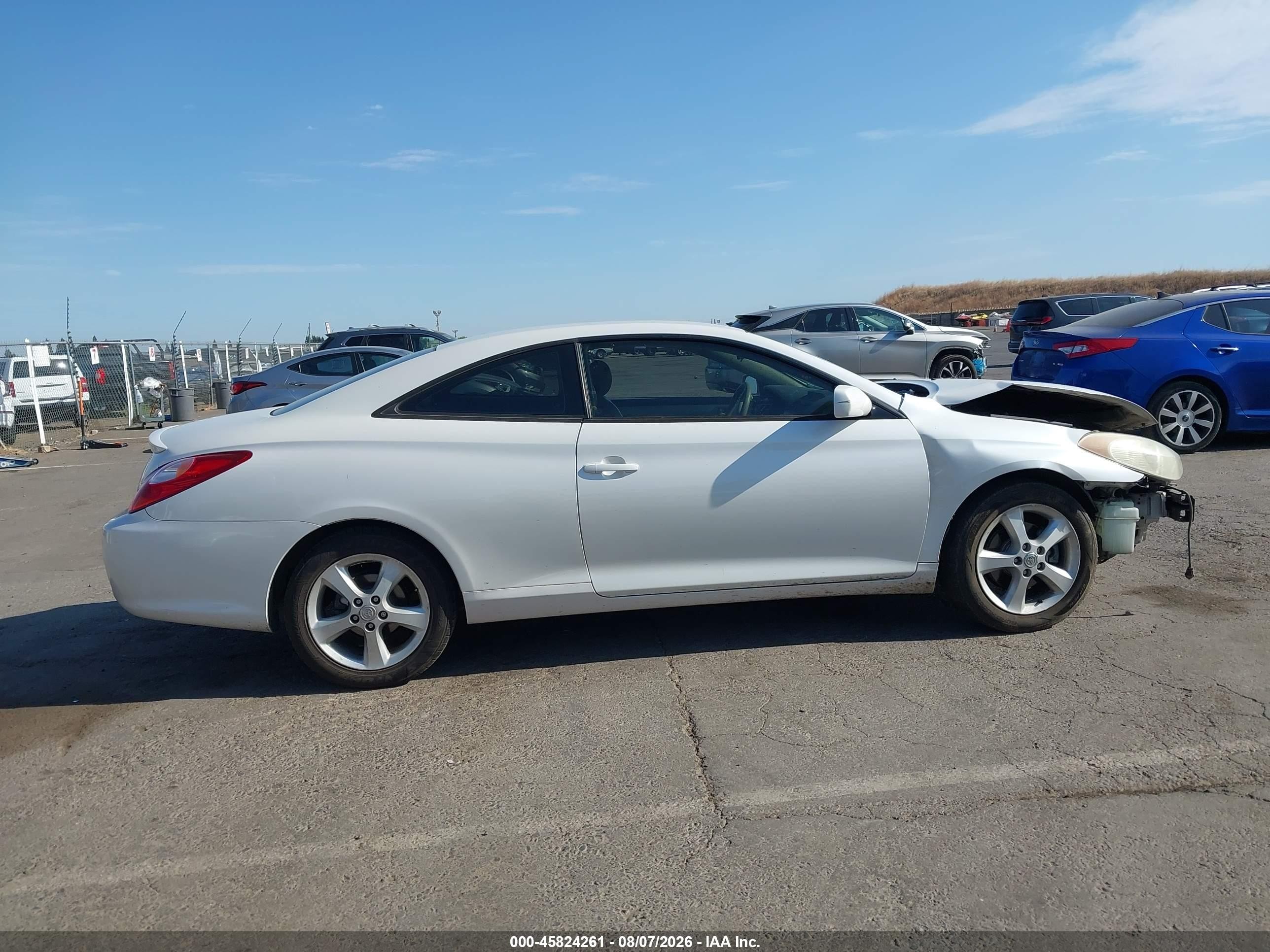 2004 Toyota Camry Solara Se V6 White vin: 4T1CA38P64U017165
