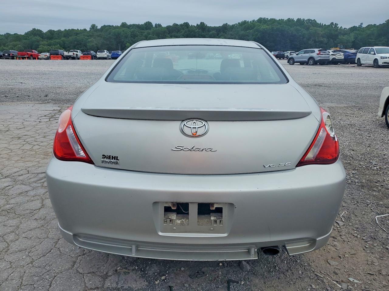 2006 Toyota Camry Solara Se Sport V6 Silver vin: 4T1CA38P66U100789
