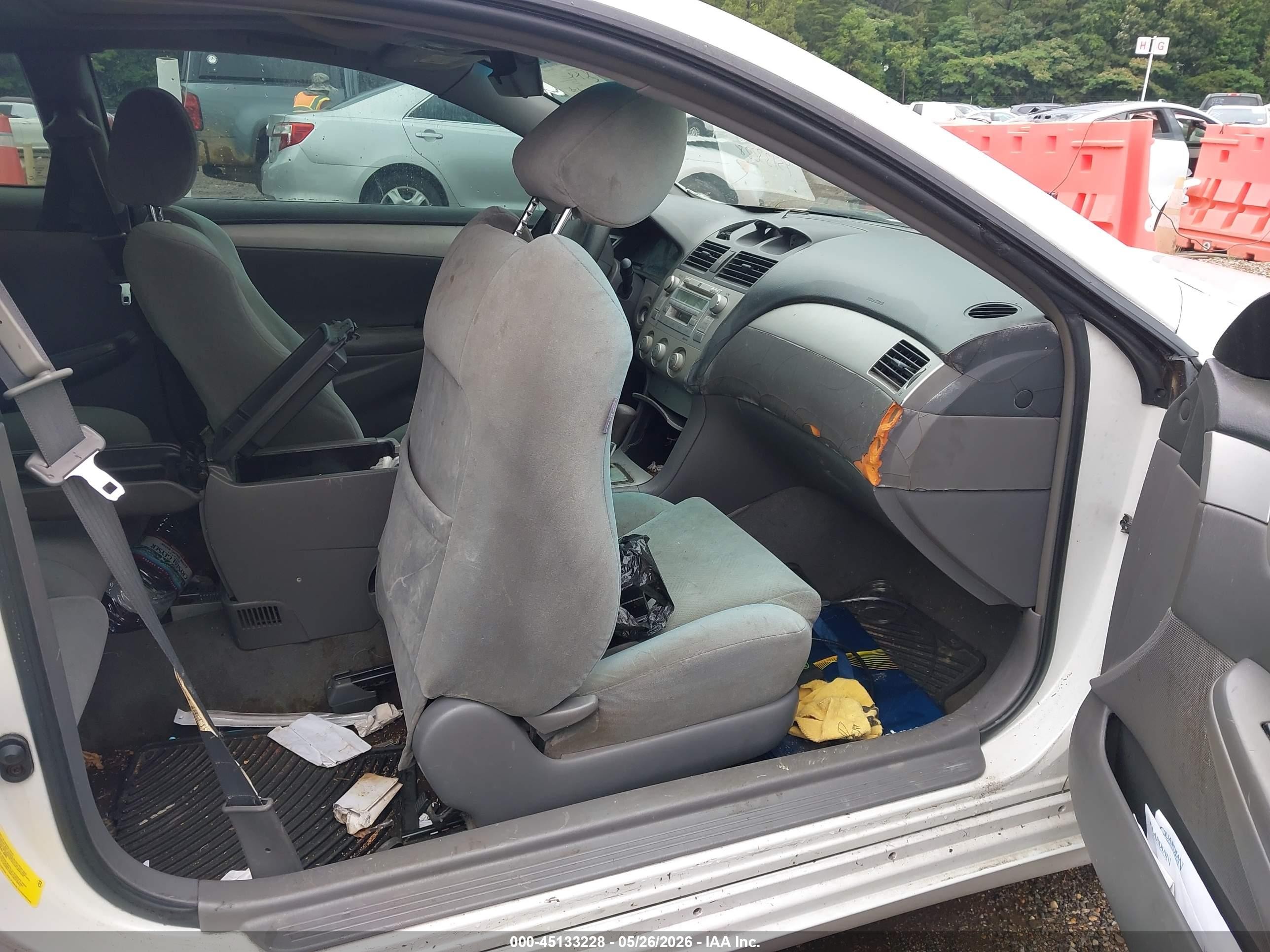 2004 Toyota Camry Solara Se V6 White vin: 4T1CA38P84U024859