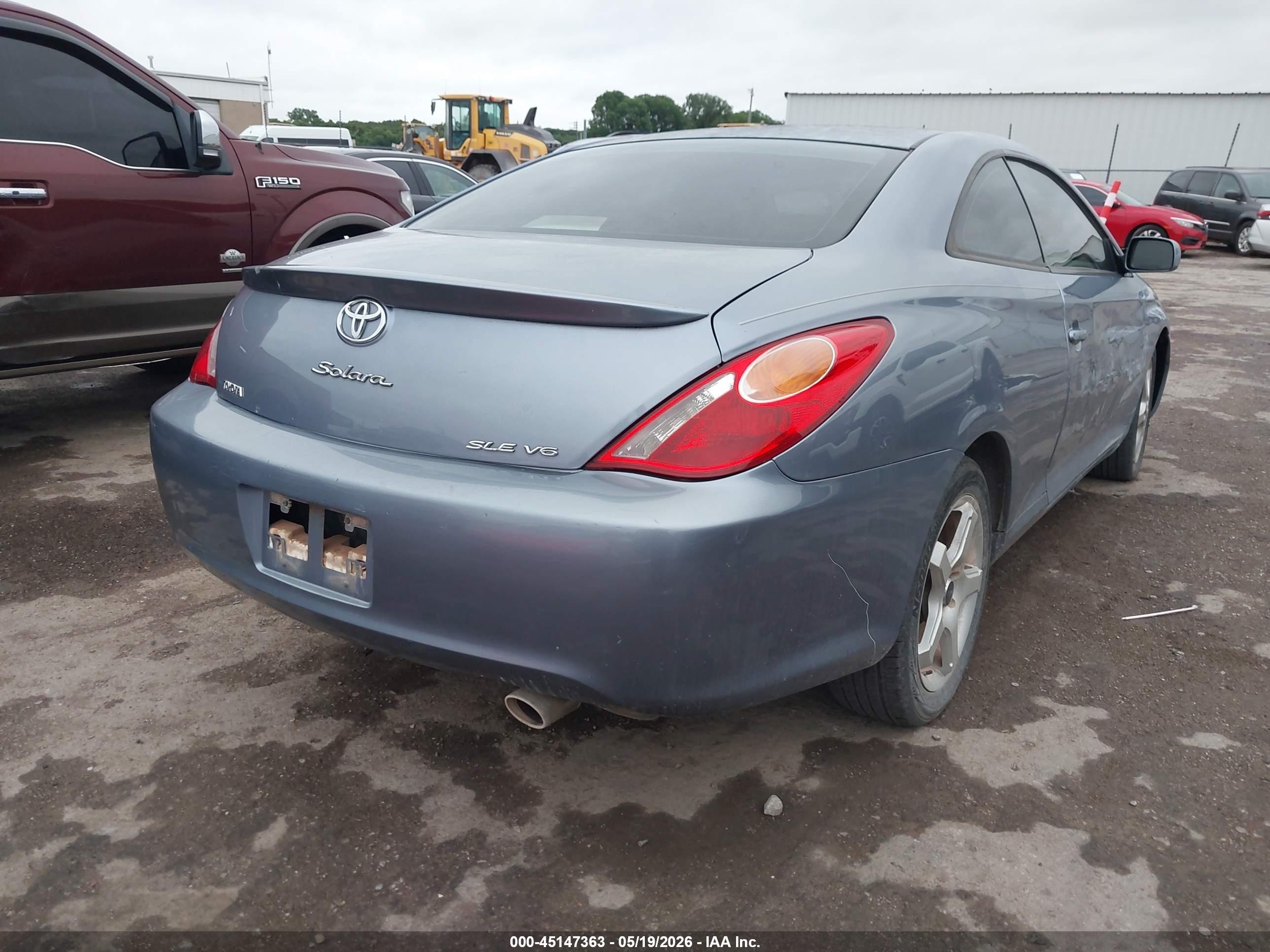 2005 Toyota Camry Solara Sle V6 Blue vin: 4T1CA38P85U060049