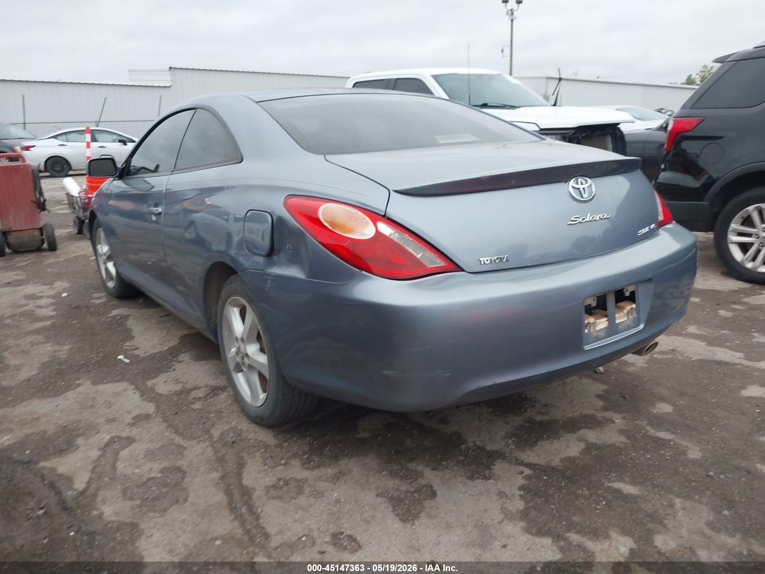 2005 Toyota Camry Solara Sle V6 Blue vin: 4T1CA38P85U060049