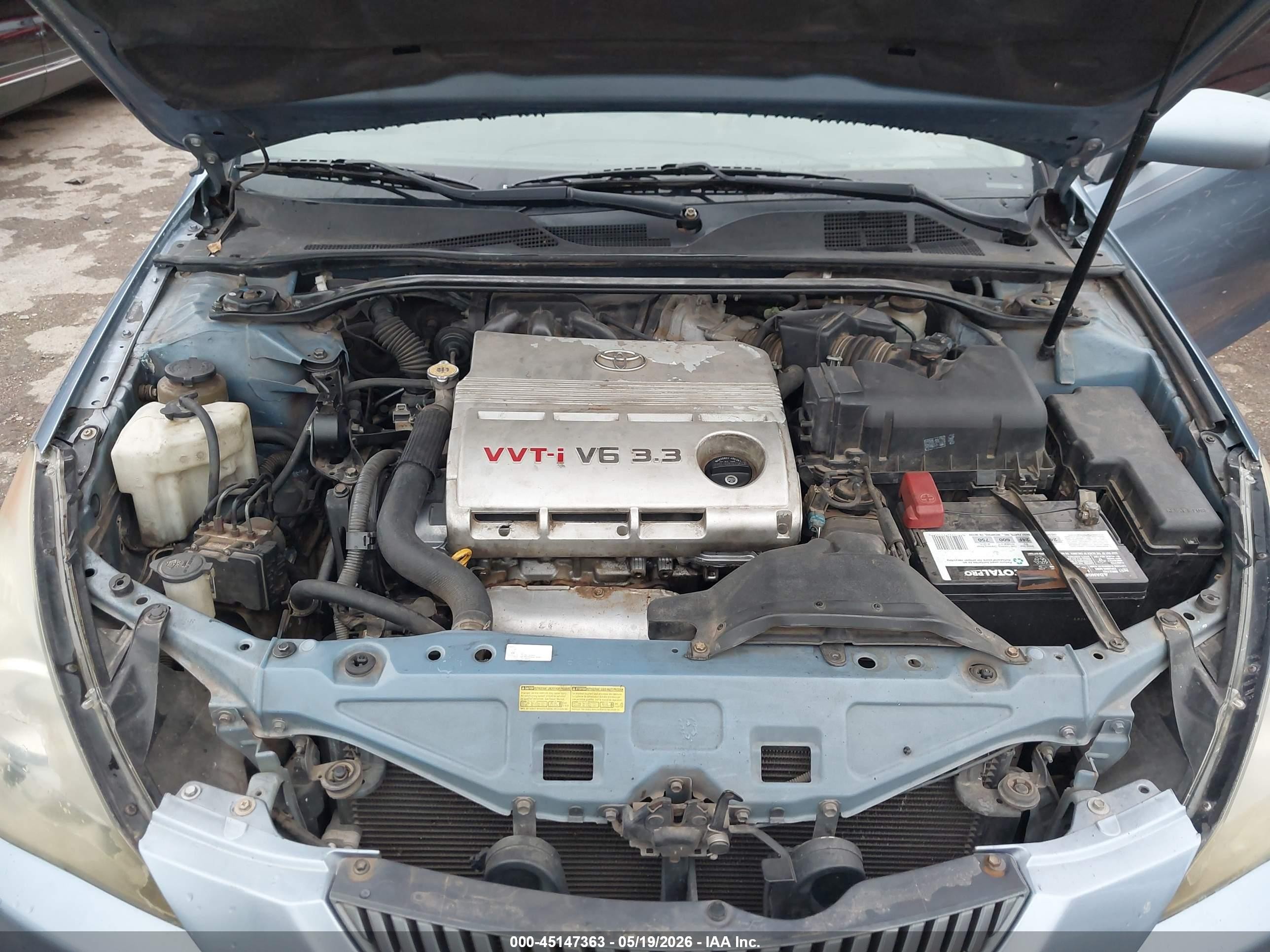 2005 Toyota Camry Solara Sle V6 Blue vin: 4T1CA38P85U060049
