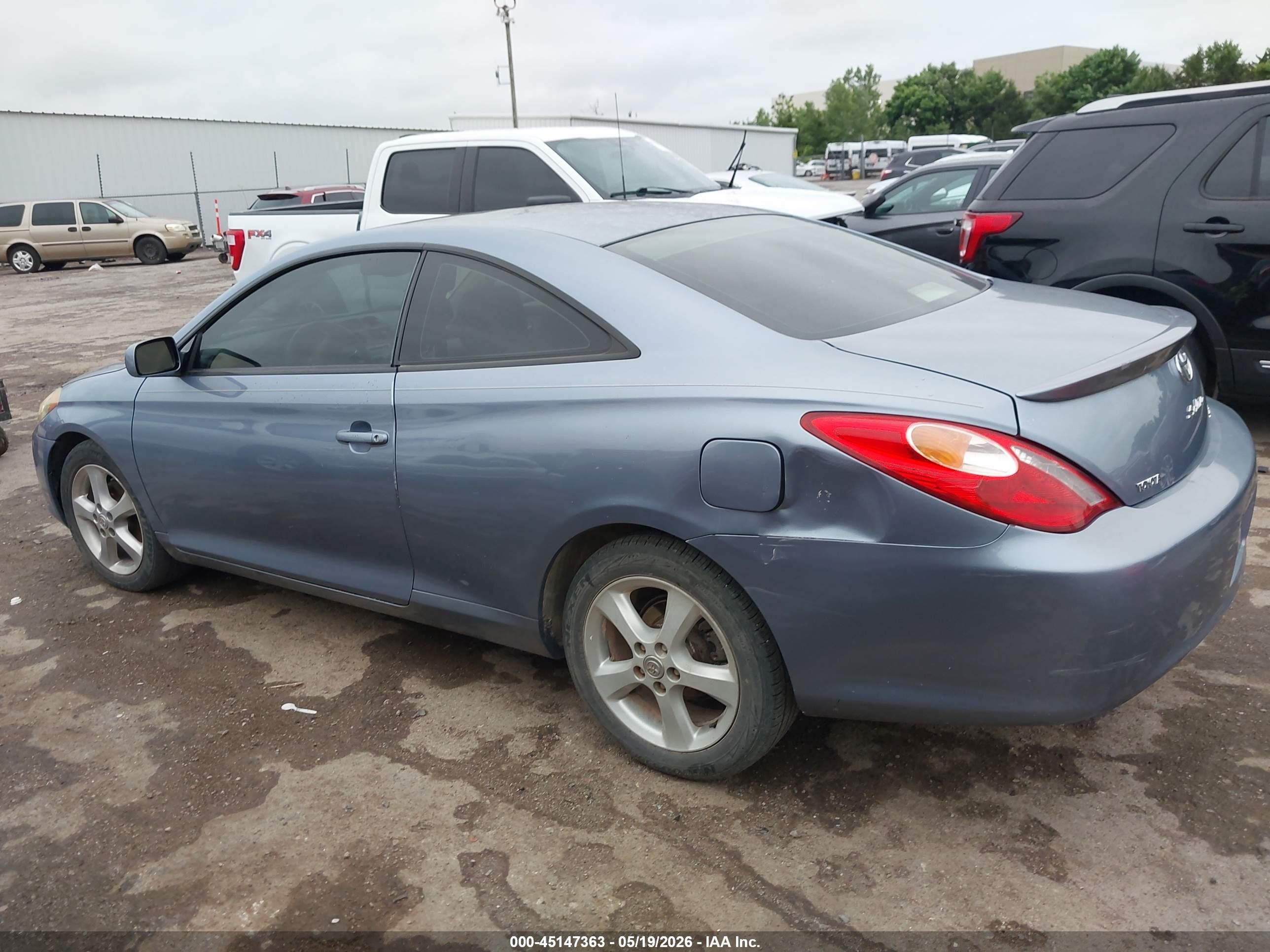 2005 Toyota Camry Solara Sle V6 Blue vin: 4T1CA38P85U060049