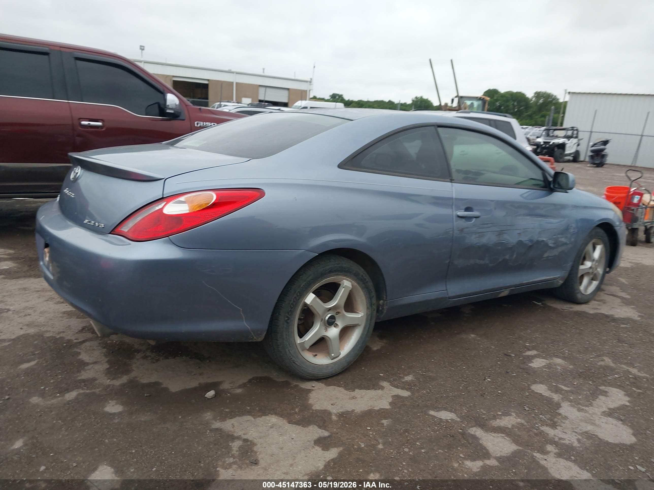 2005 Toyota Camry Solara Sle V6 Blue vin: 4T1CA38P85U060049