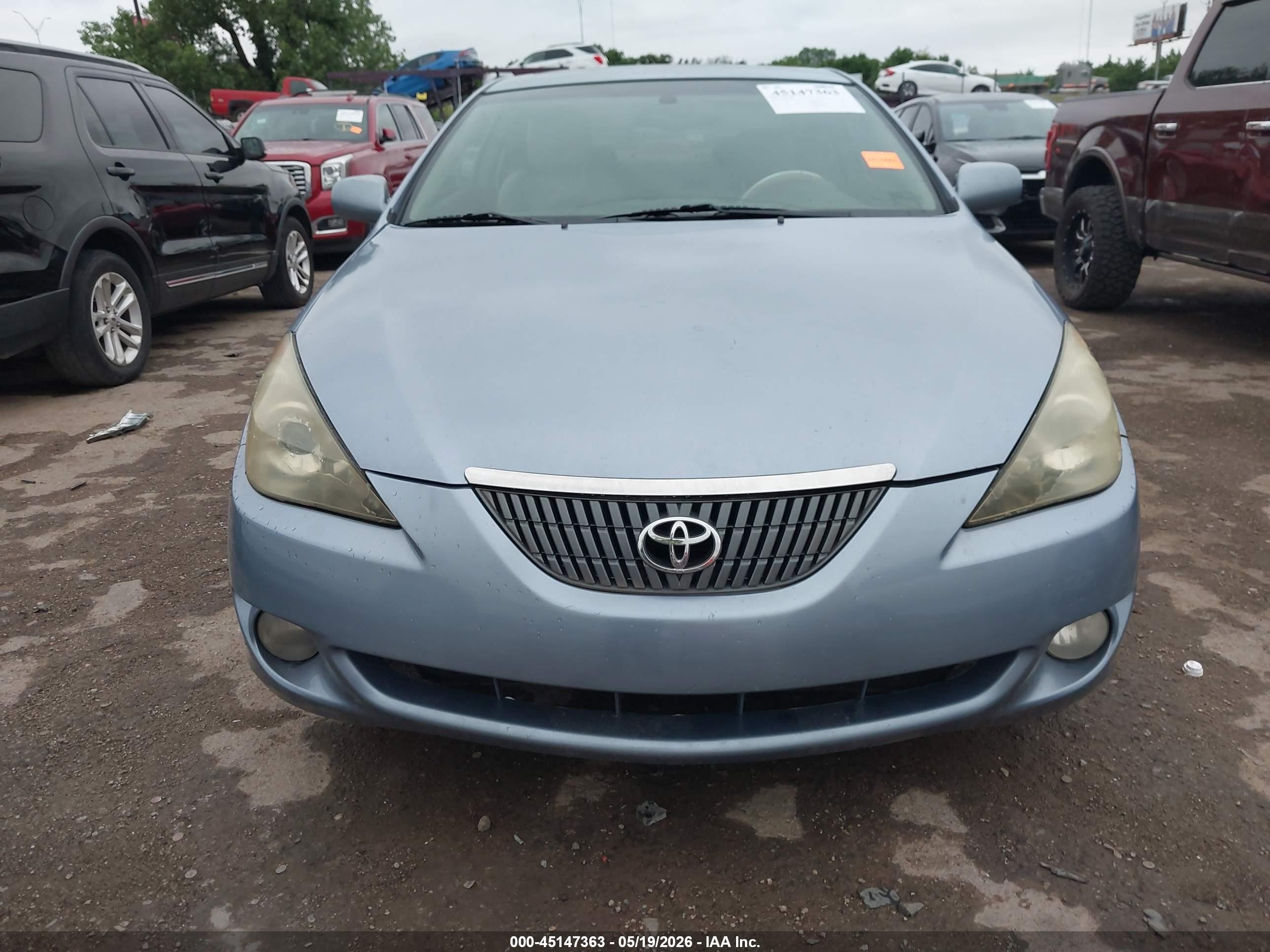 2005 Toyota Camry Solara Sle V6 Blue vin: 4T1CA38P85U060049