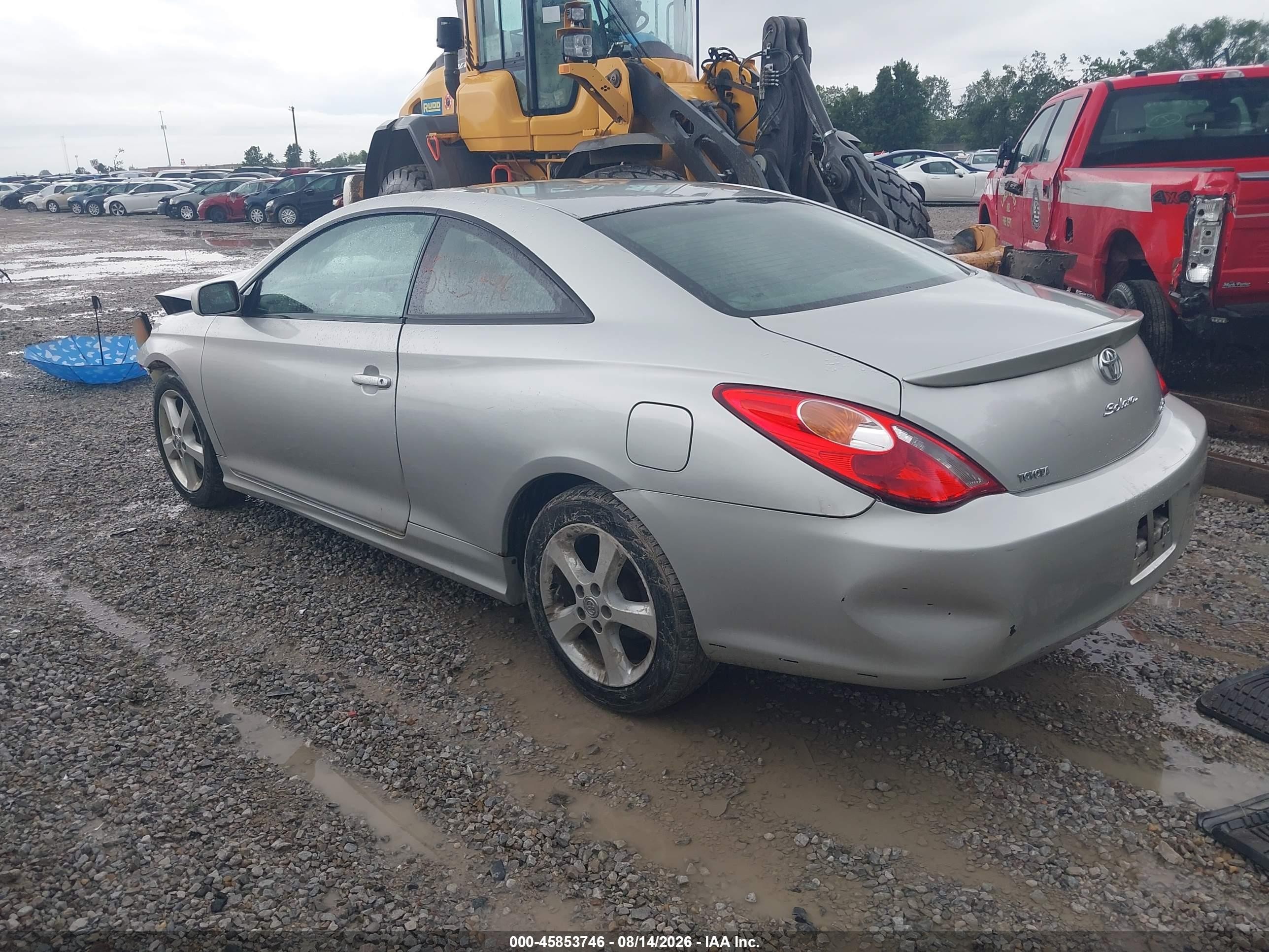 2006 Toyota Camry Solara Se Sport V6 Silver vin: 4T1CA38P86U081498