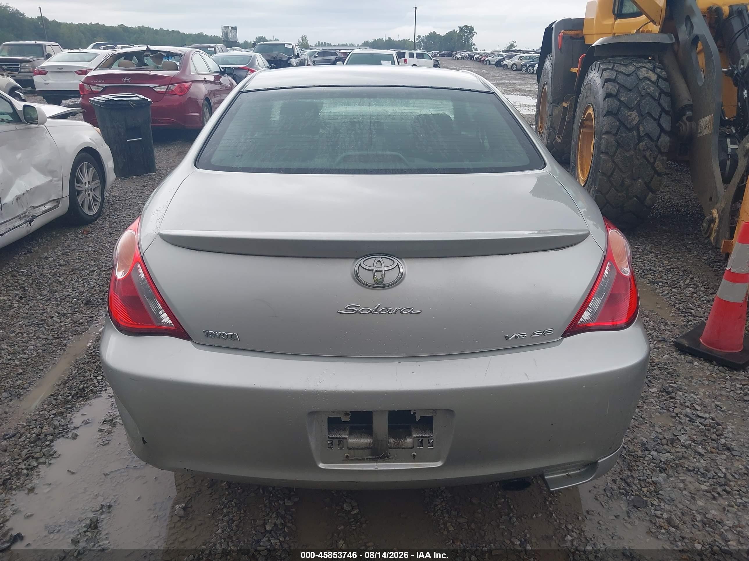 2006 Toyota Camry Solara Se Sport V6 Silver vin: 4T1CA38P86U081498