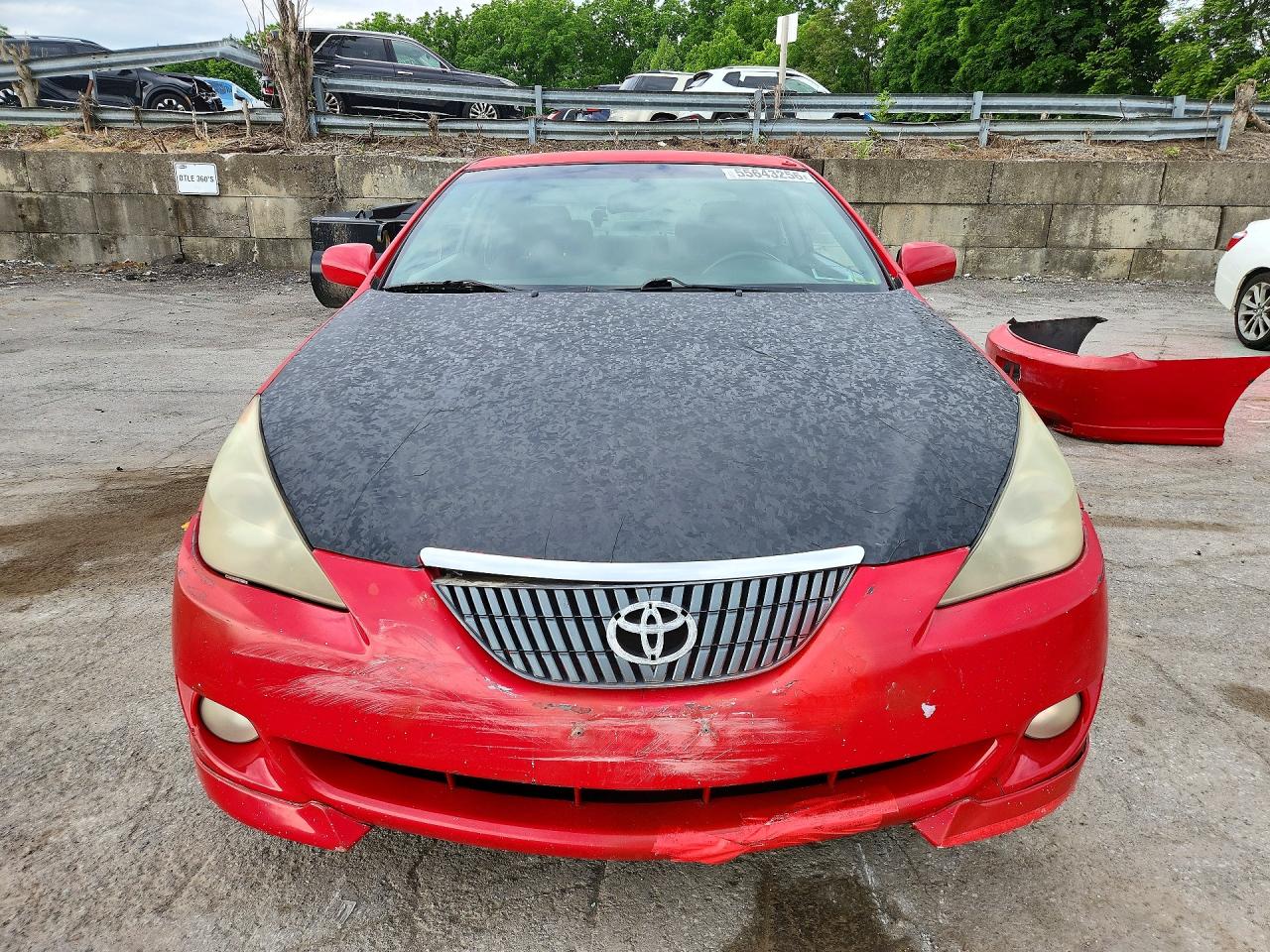2004 Toyota Camry Solara Se Sport V6 Red vin: 4T1CA38P94U006676