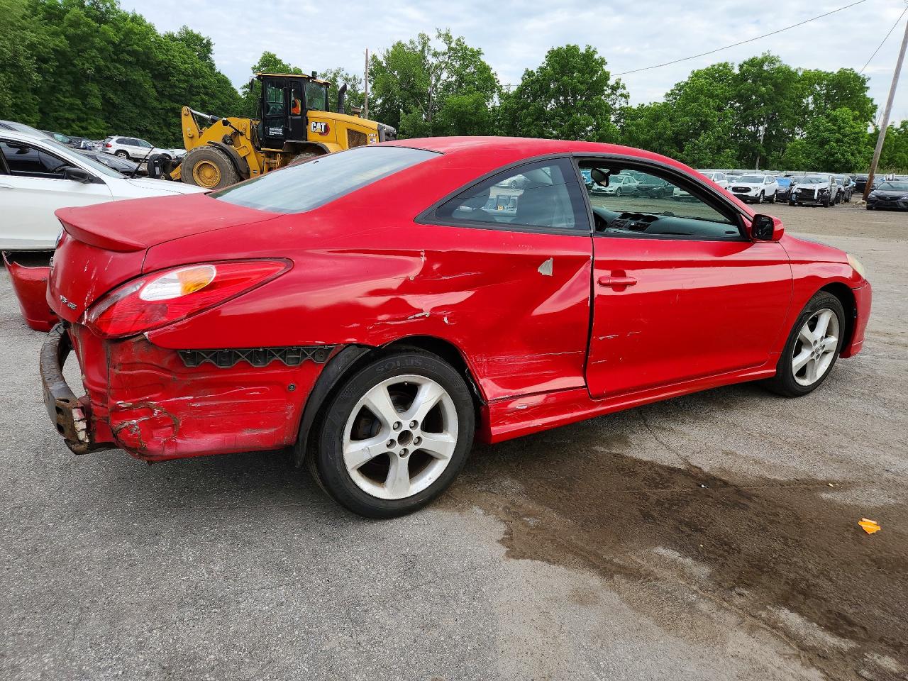 2004 Toyota Camry Solara Se Sport V6 Red vin: 4T1CA38P94U006676