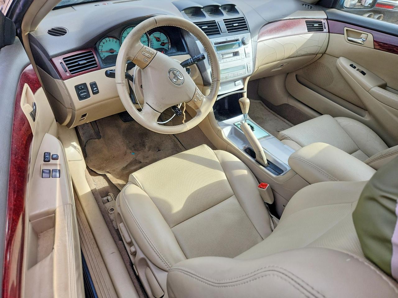 2004 Toyota Camry Solara Sle V6 Blue vin: 4T1CA38P94U014664