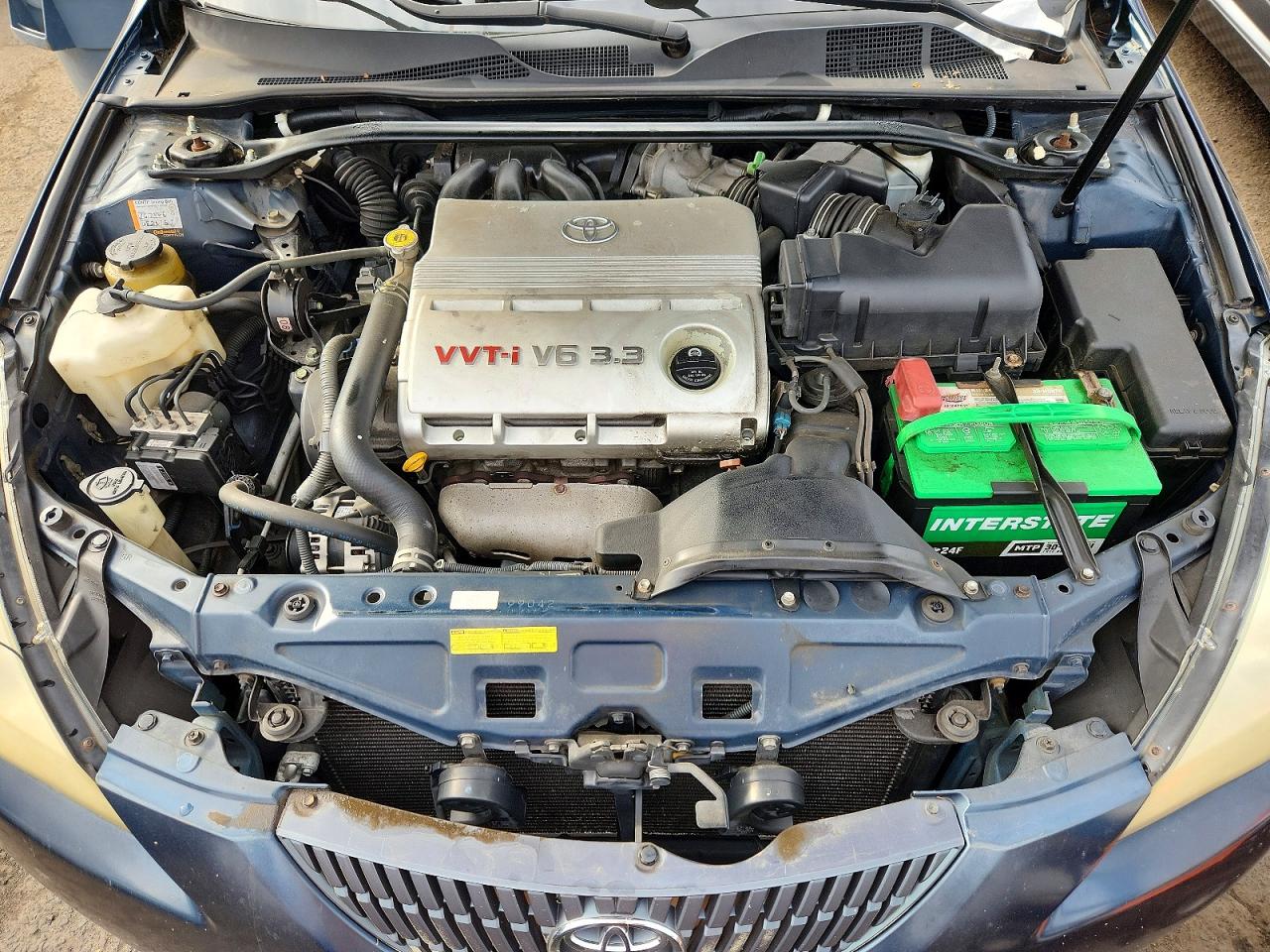2004 Toyota Camry Solara Sle V6 Blue vin: 4T1CA38P94U014664