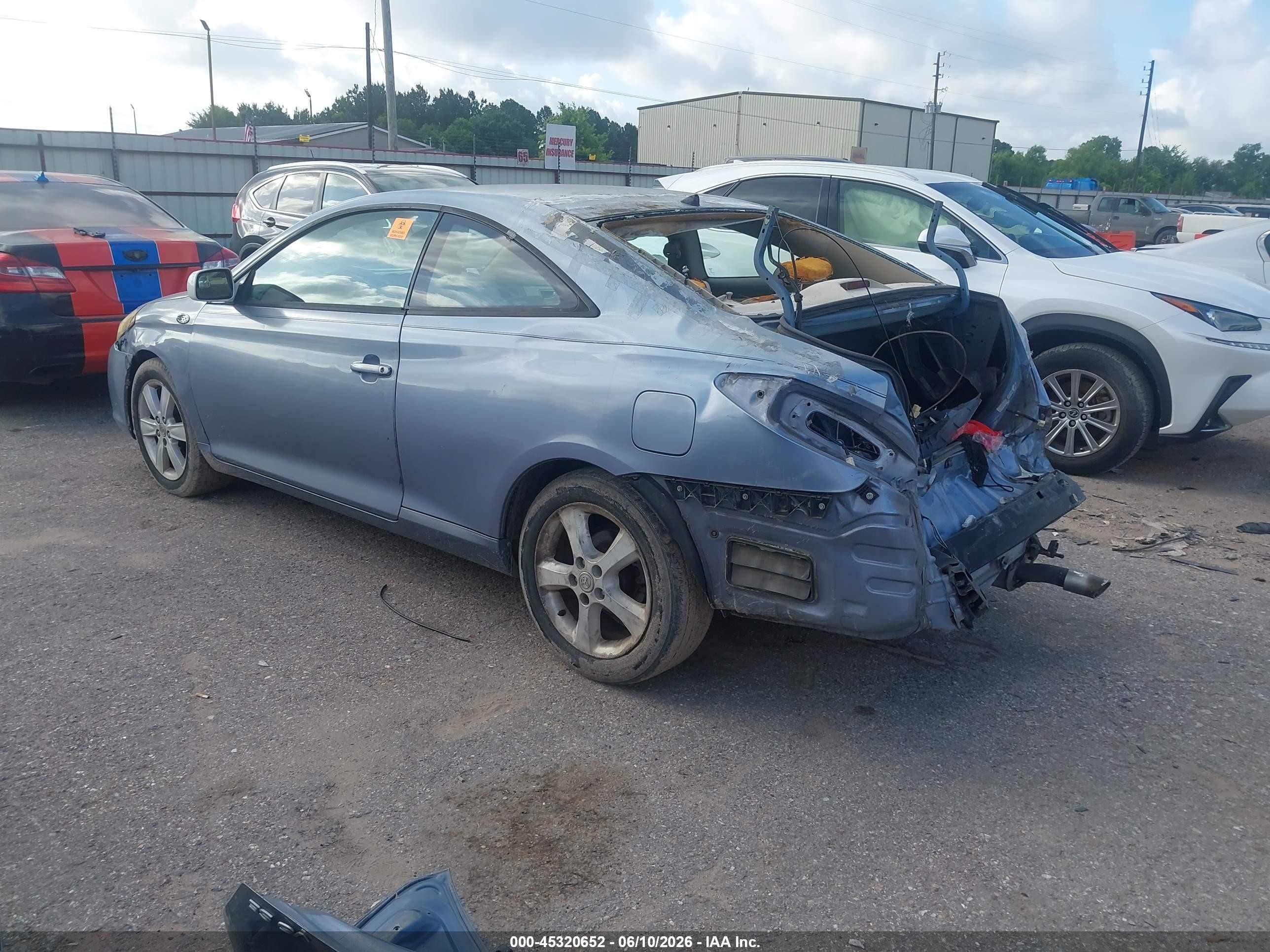 2004 Toyota Camry Solara Se V6 Blue vin: 4T1CA38P94U020108
