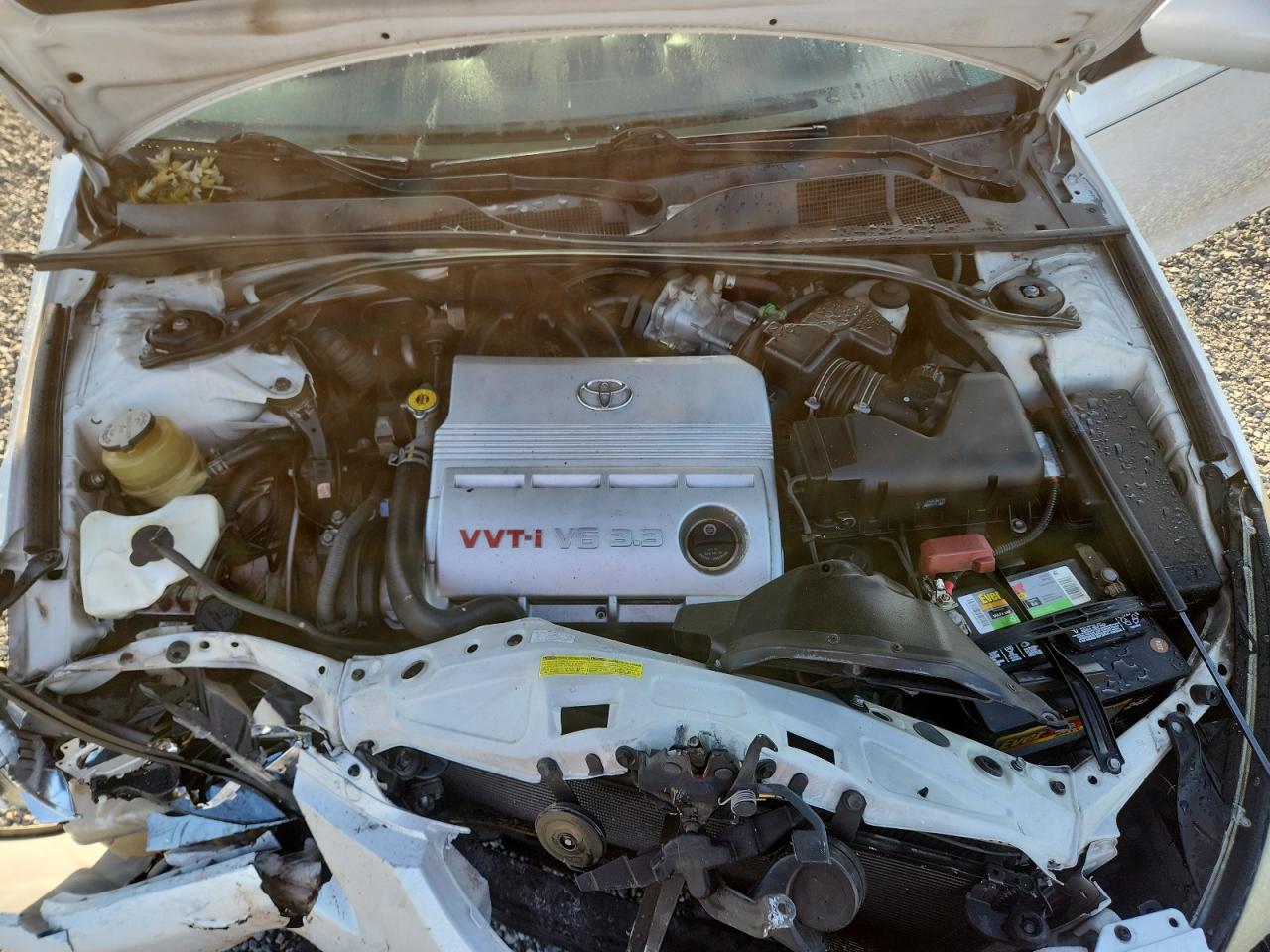 2004 Toyota Camry Solara Sle V6 White vin: 4T1CA38PX4U023812