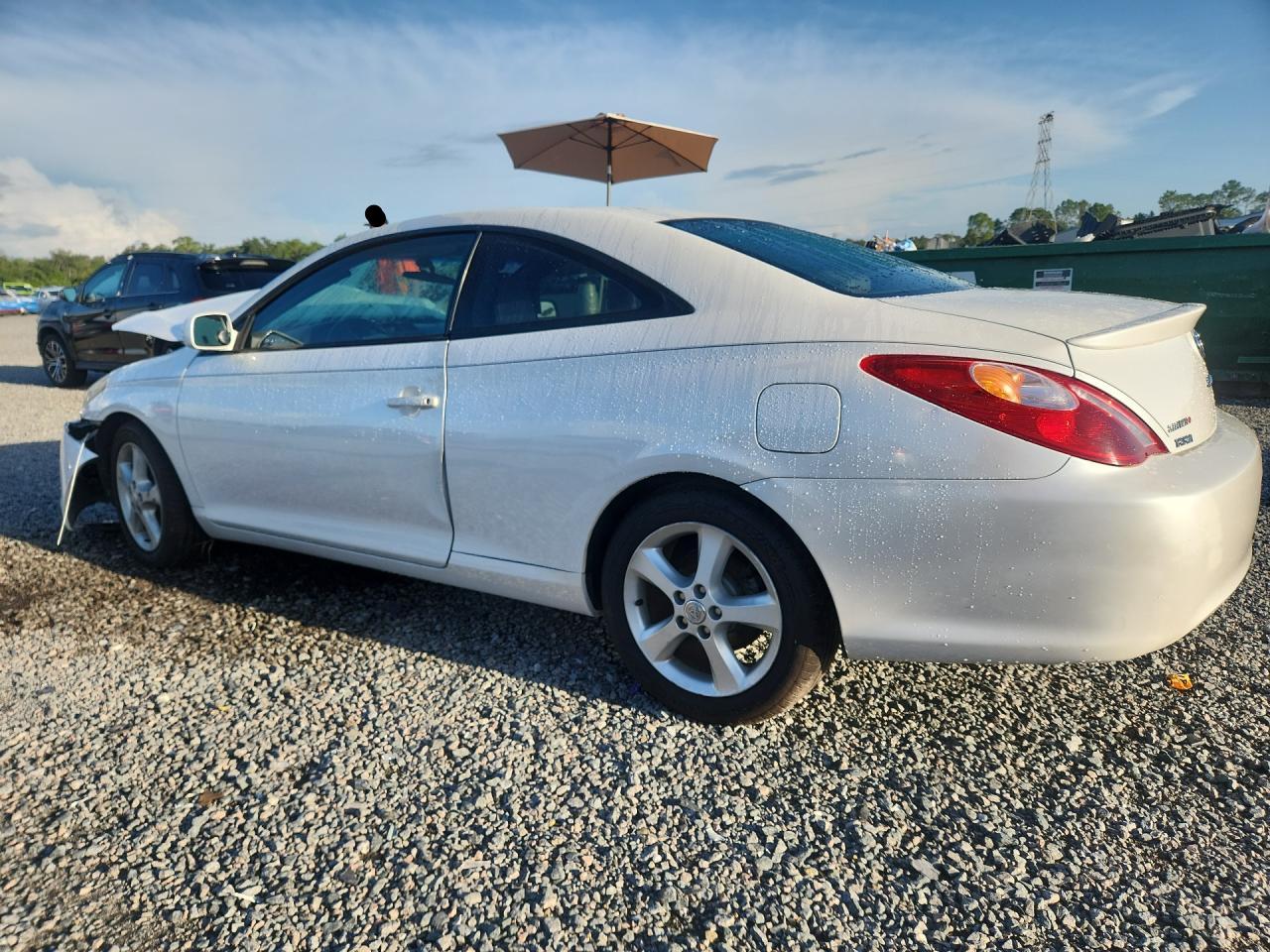 2004 Toyota Camry Solara Sle V6 White vin: 4T1CA38PX4U023812