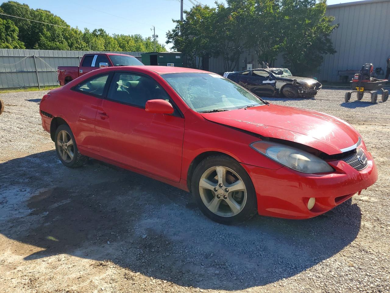 2004 Toyota Camry Solara Se V6 Red vin: 4T1CA38PX4U025317