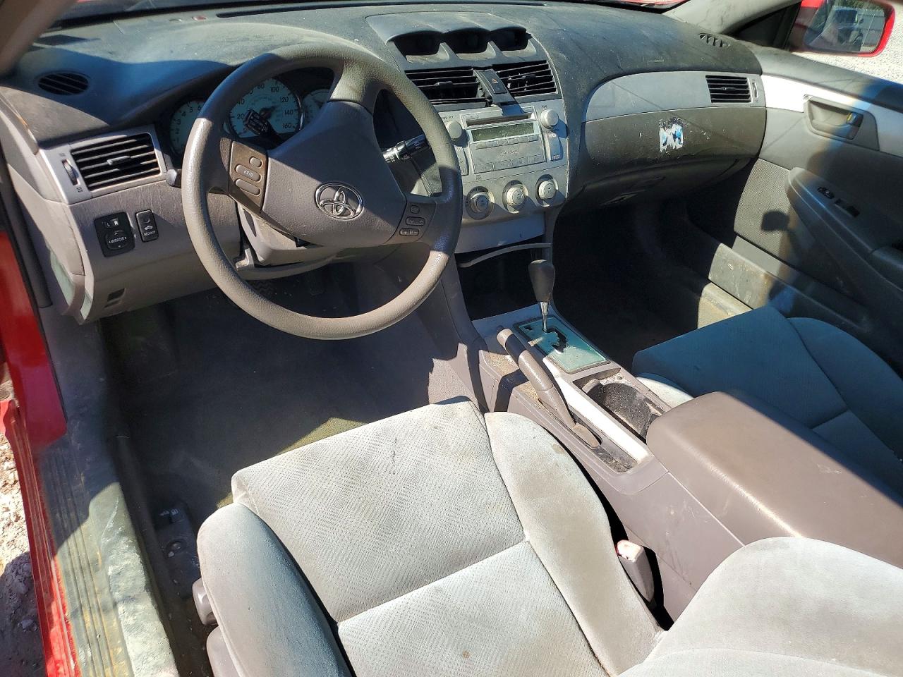 2004 Toyota Camry Solara Se V6 Red vin: 4T1CA38PX4U025317