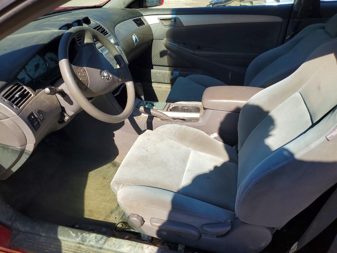 2004 Toyota Camry Solara Se V6 Red vin: 4T1CA38PX4U025317