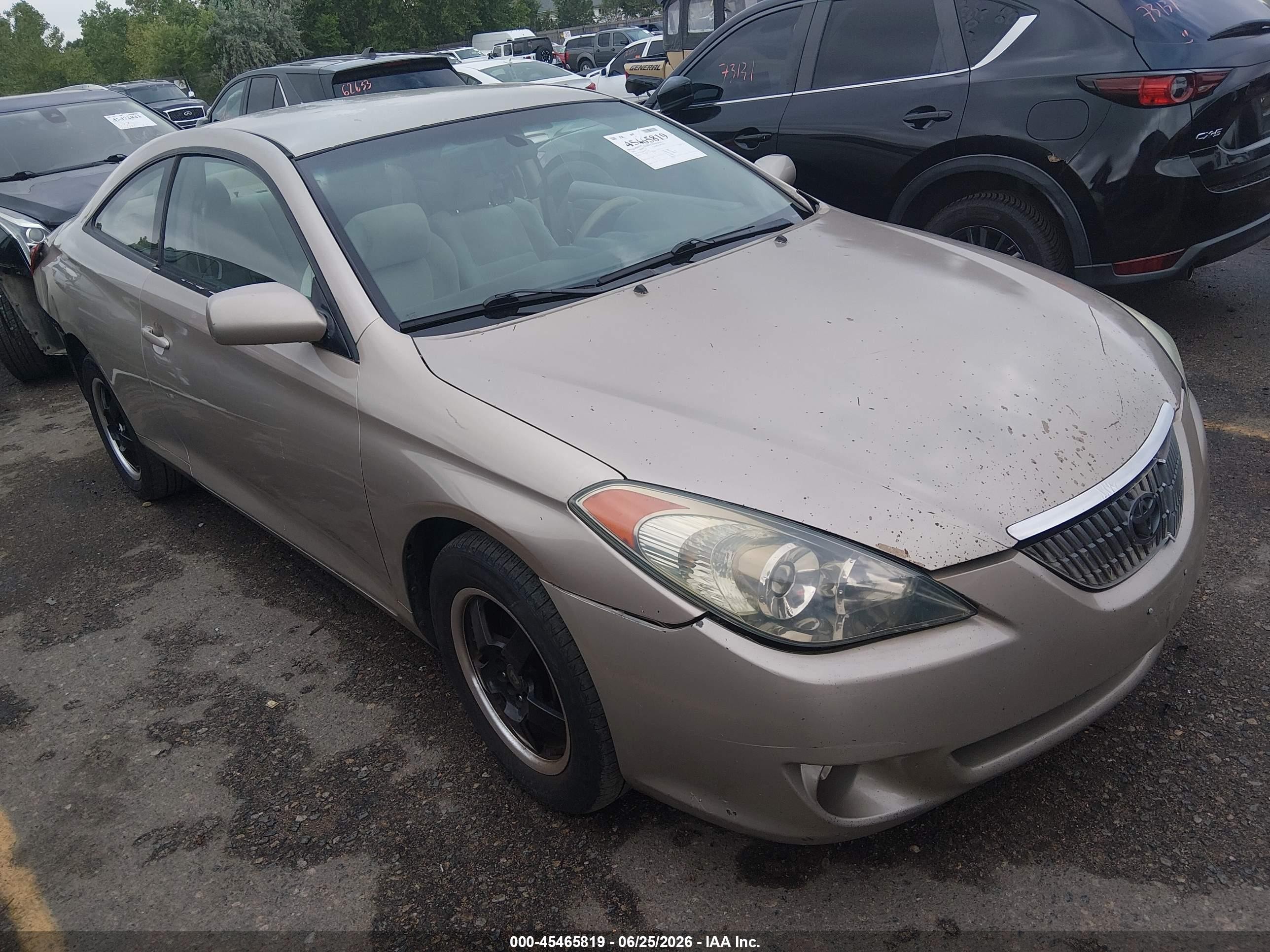 2005 Toyota Camry Solara Se V6 Tan vin: 4T1CA38PX5U051546