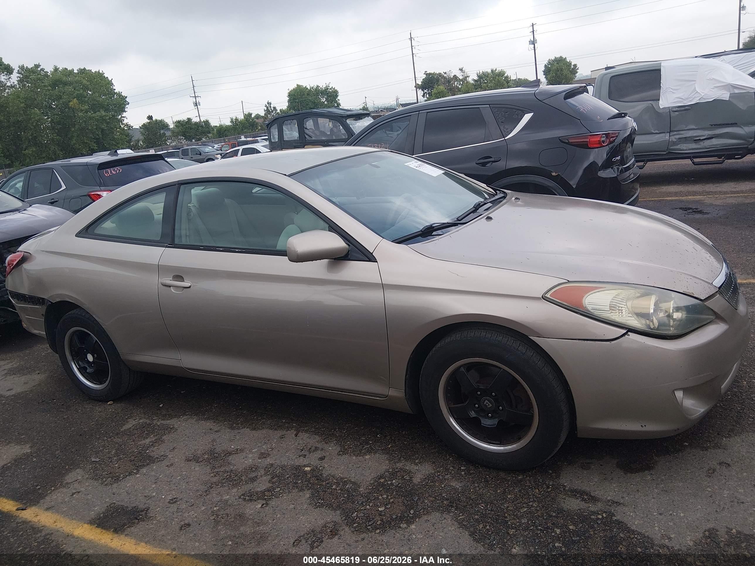 2005 Toyota Camry Solara Se V6 Tan vin: 4T1CA38PX5U051546