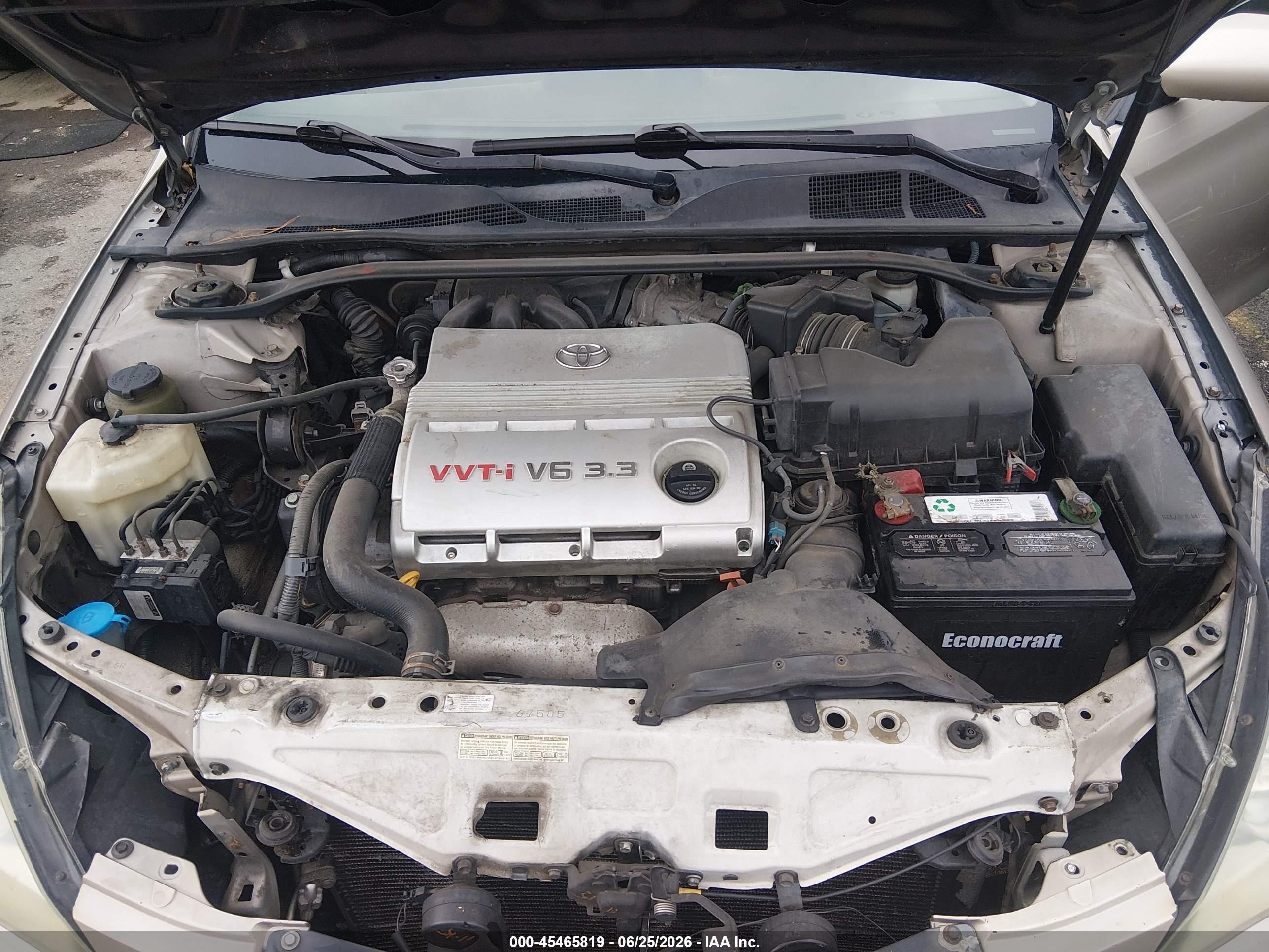 2005 Toyota Camry Solara Se V6 Tan vin: 4T1CA38PX5U051546