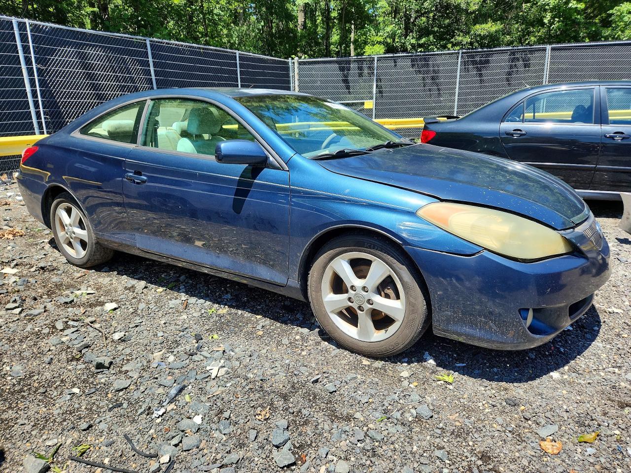 2006 Toyota Camry Solara Se V6 Blue vin: 4T1CA38PX6U096410