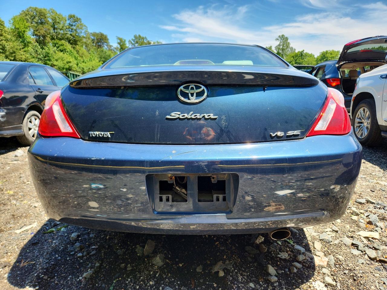 2006 Toyota Camry Solara Se V6 Blue vin: 4T1CA38PX6U096410