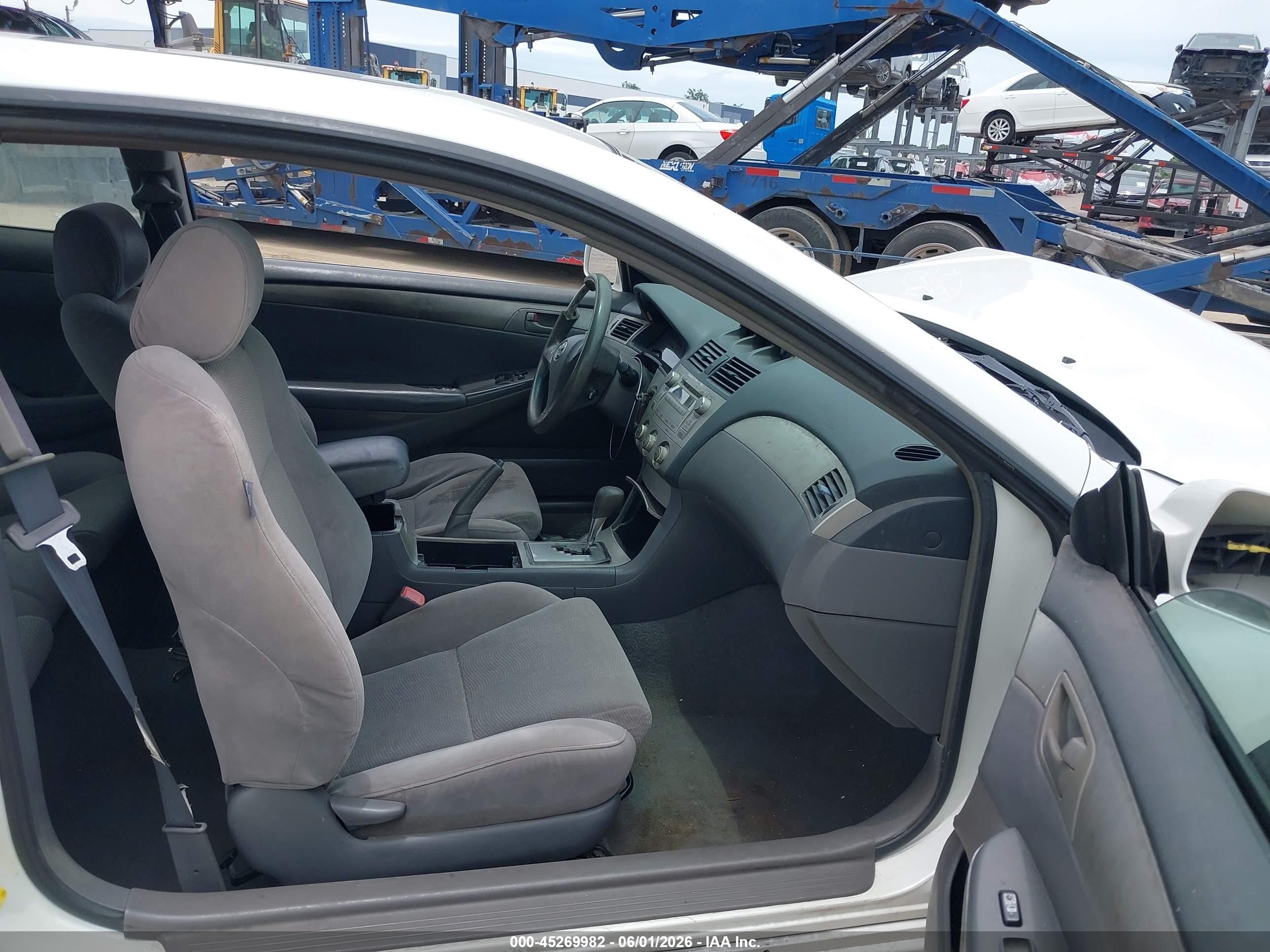 2007 Toyota Camry Solara Se Белый vin: 4T1CE30P07U757962