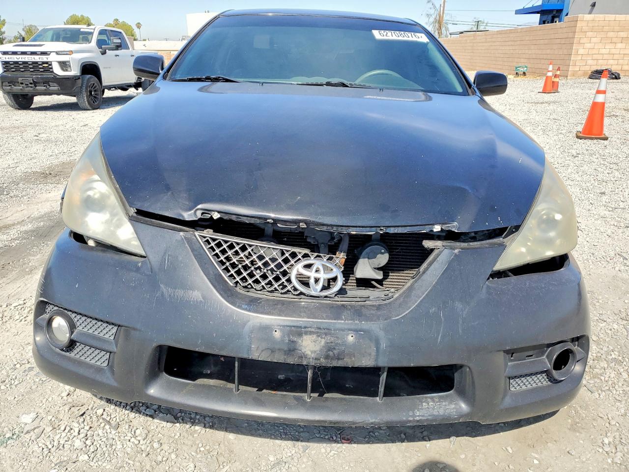 2007 Toyota Camry Solara Se Black vin: 4T1CE30P07U760358