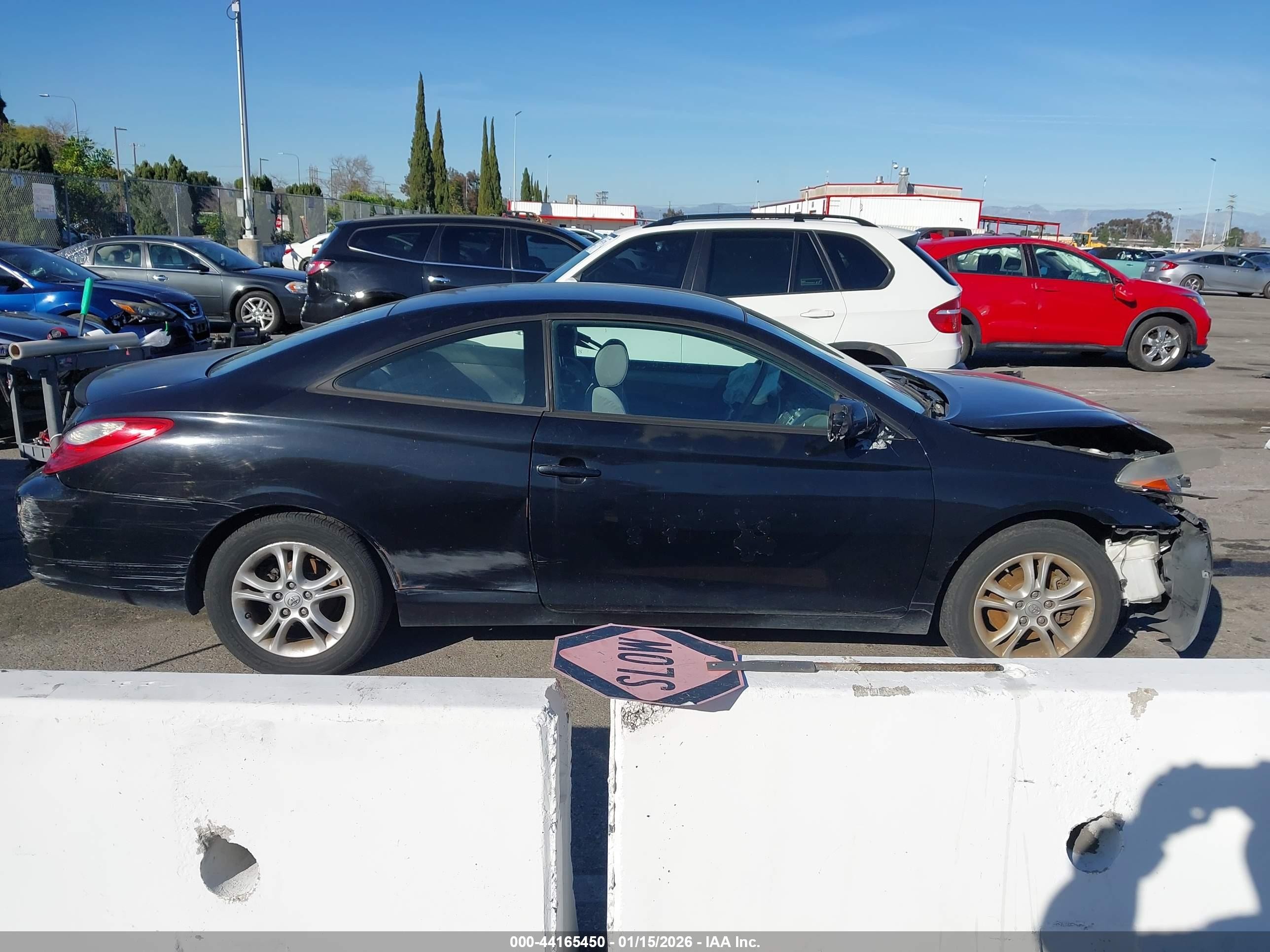 2008 Toyota Camry Solara Se Black vin: 4T1CE30P08U761821