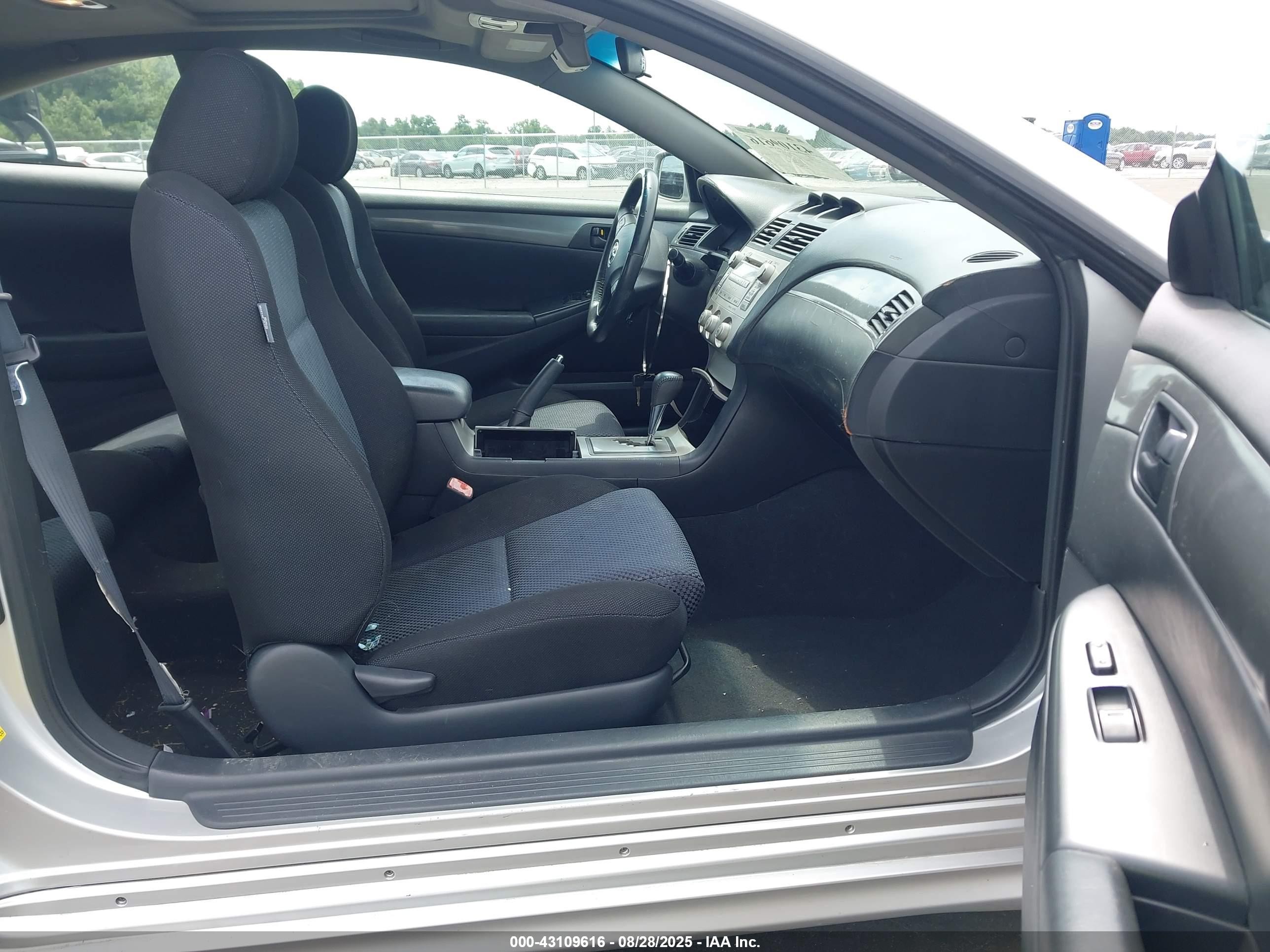 2008 Toyota Camry Solara Sport Silver vin: 4T1CE30P08U763441