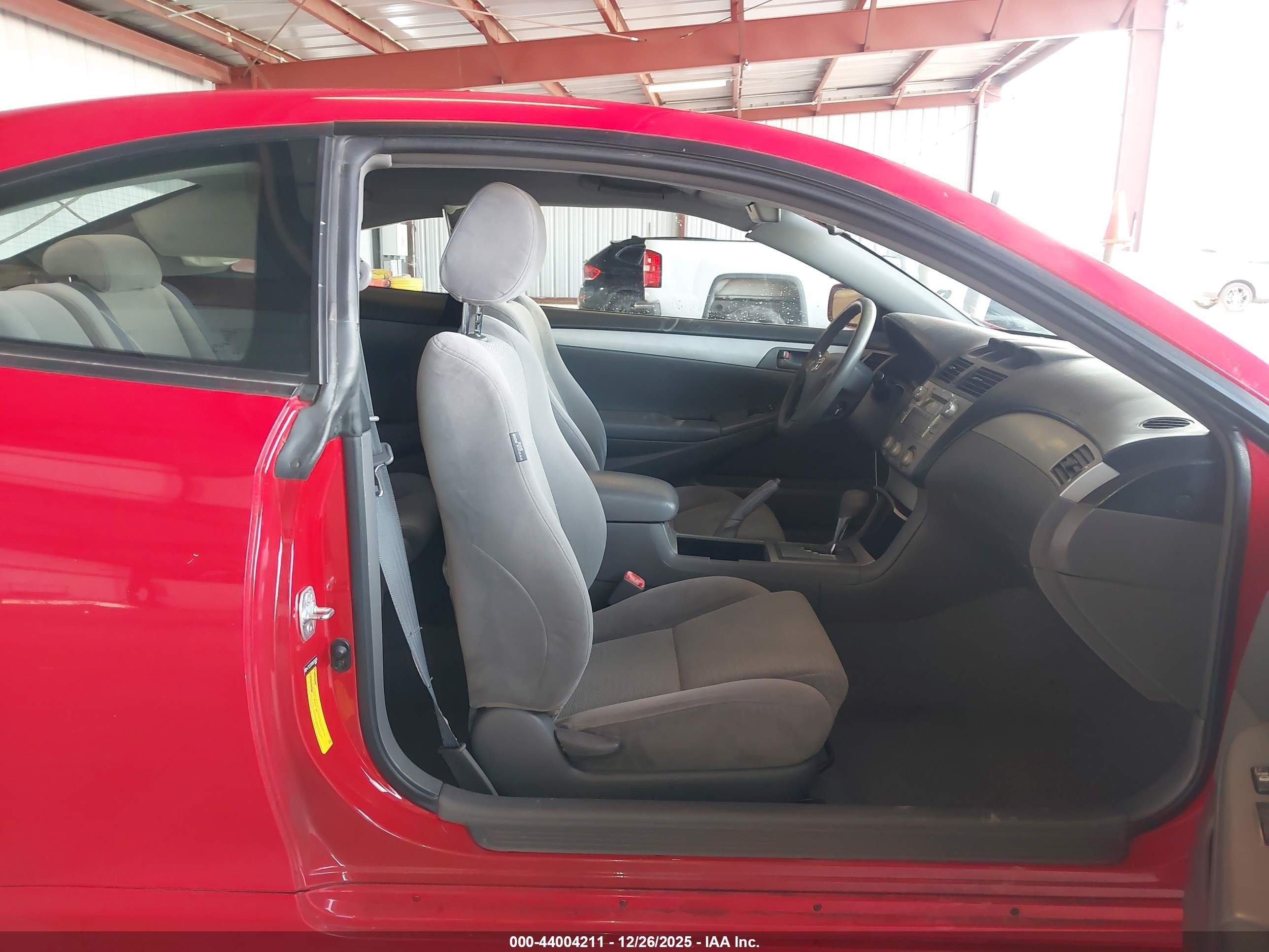 2008 Toyota Camry Solara Se Красный vin: 4T1CE30P08U764654