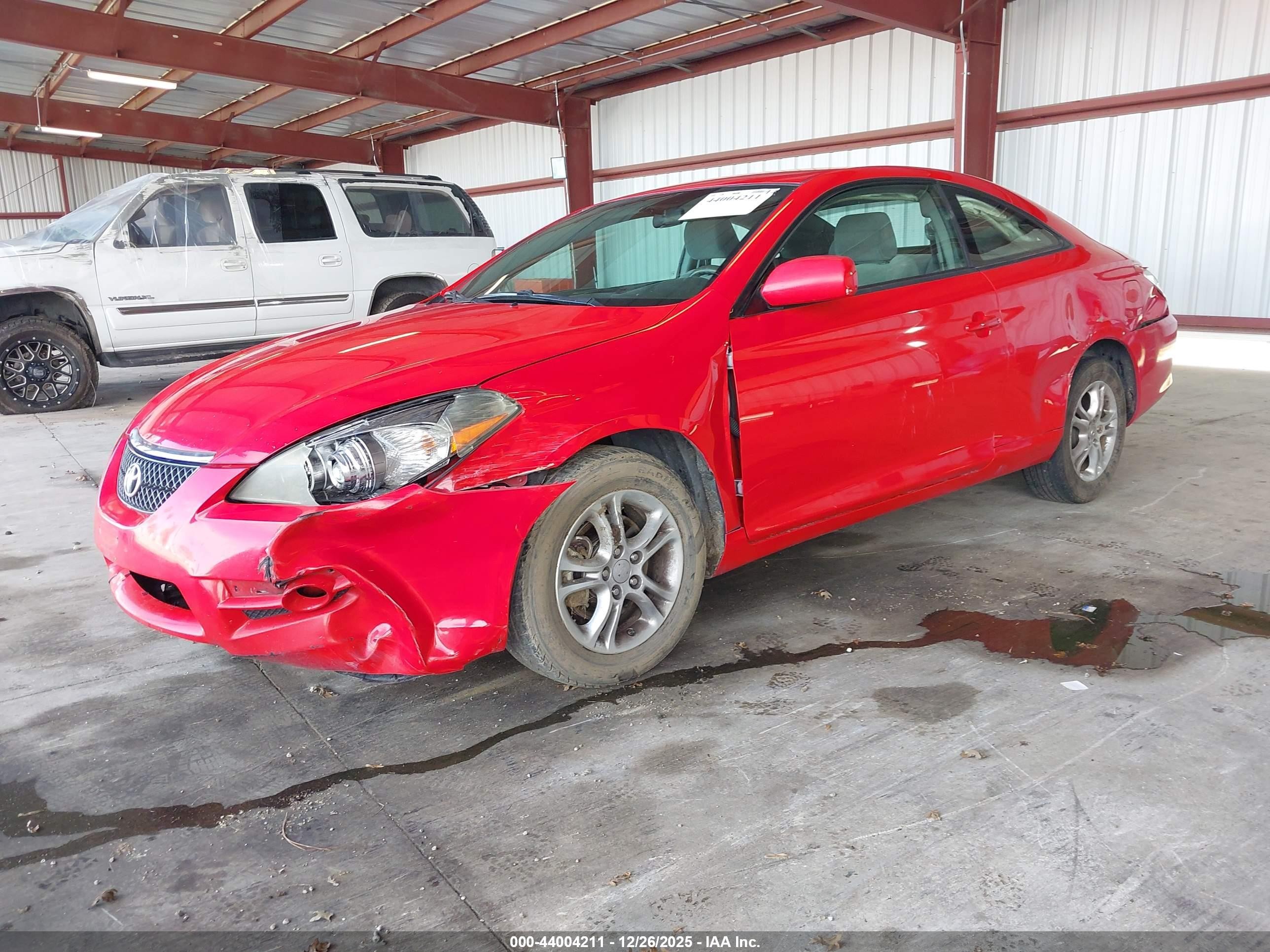 2008 Toyota Camry Solara Se Красный vin: 4T1CE30P08U764654