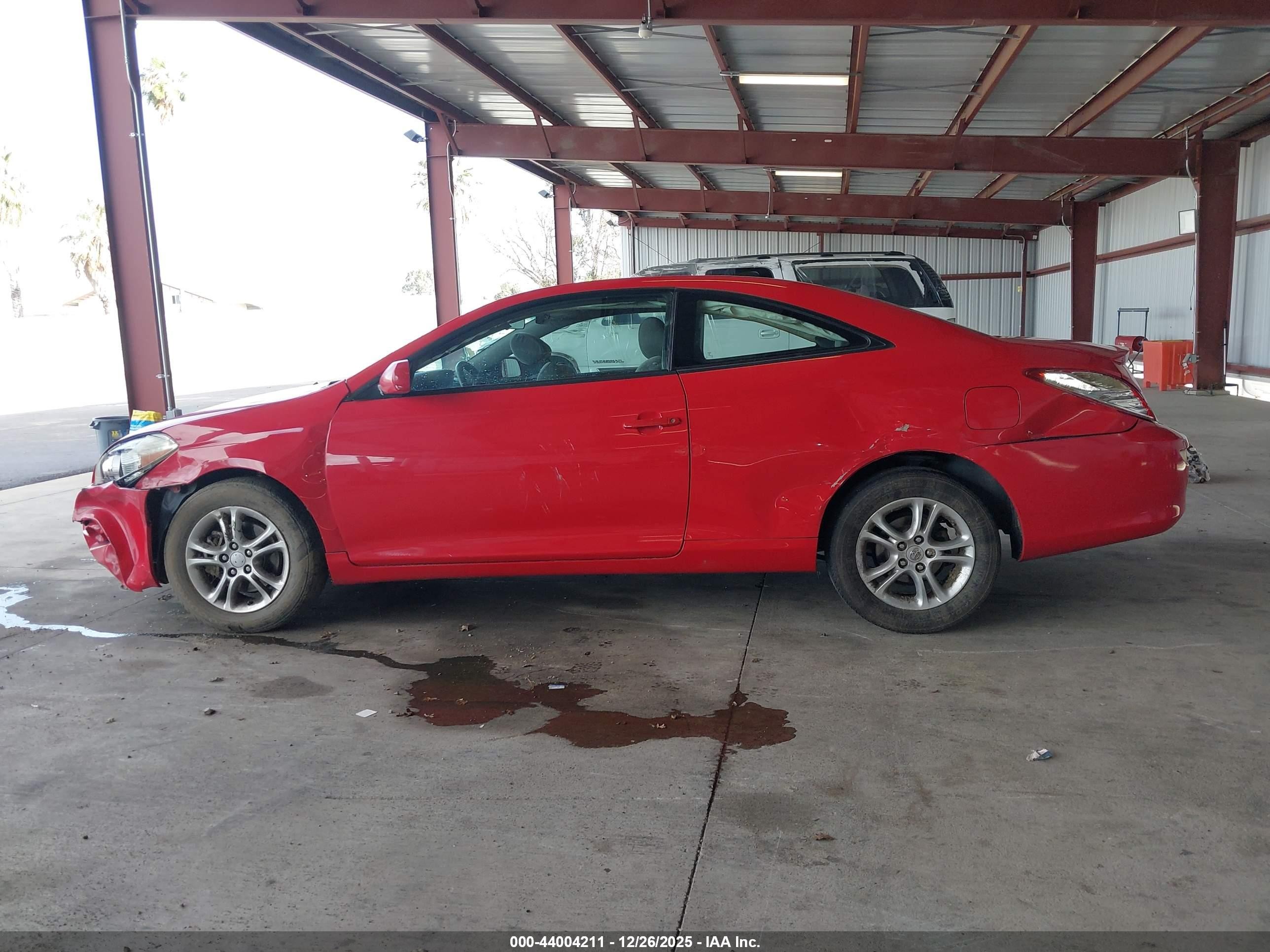 2008 Toyota Camry Solara Se Красный vin: 4T1CE30P08U764654