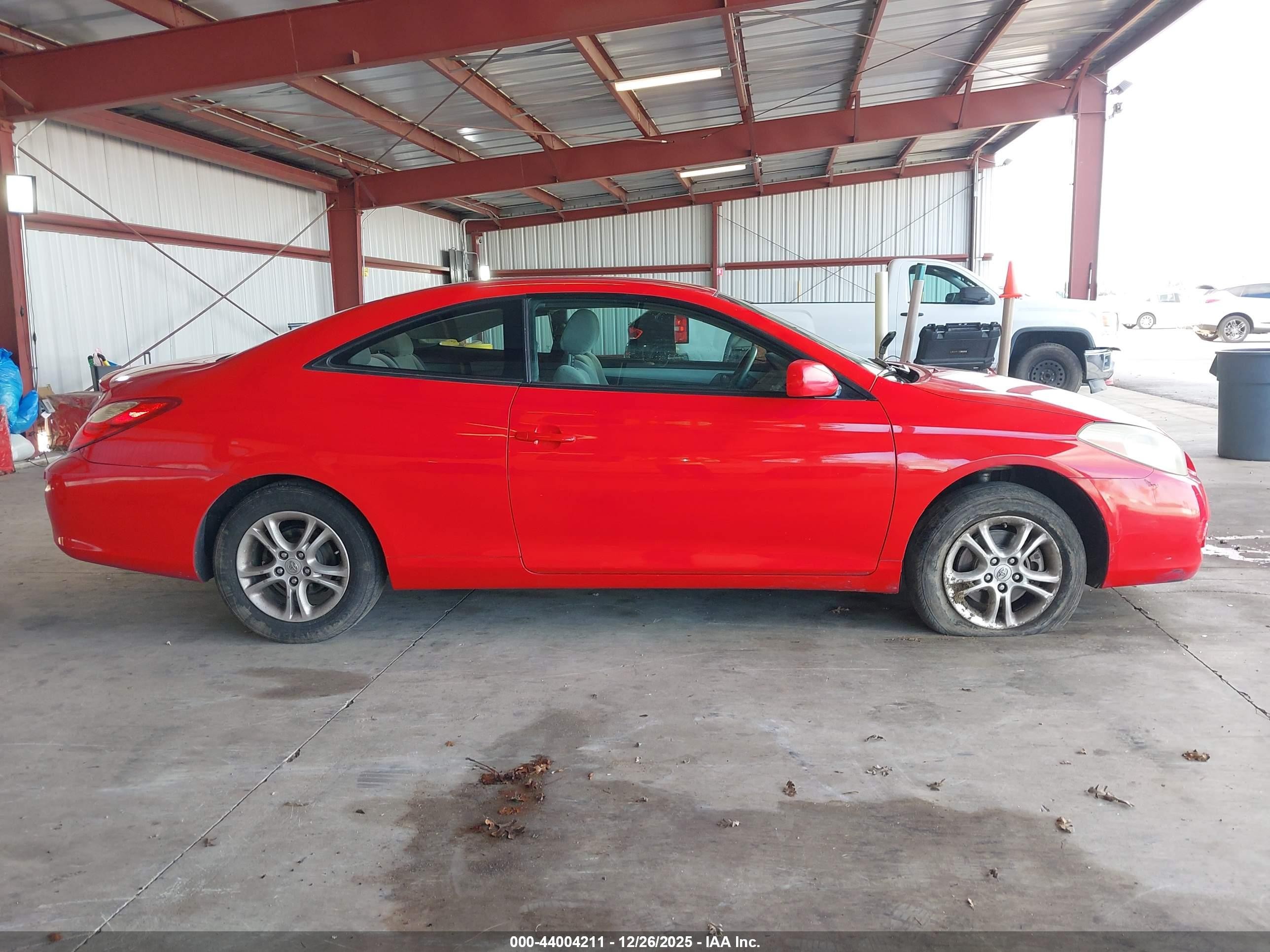 2008 Toyota Camry Solara Se Красный vin: 4T1CE30P08U764654