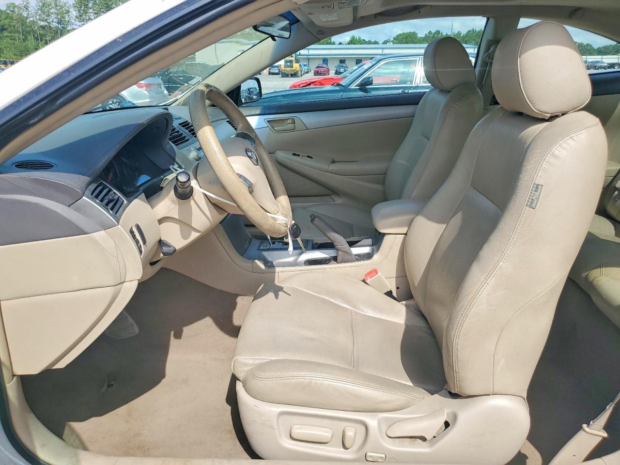 2007 Toyota Camry Solara Se White vin: 4T1CE30P17U755587