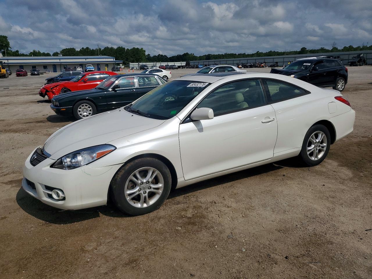 2007 Toyota Camry Solara Se White vin: 4T1CE30P17U755587