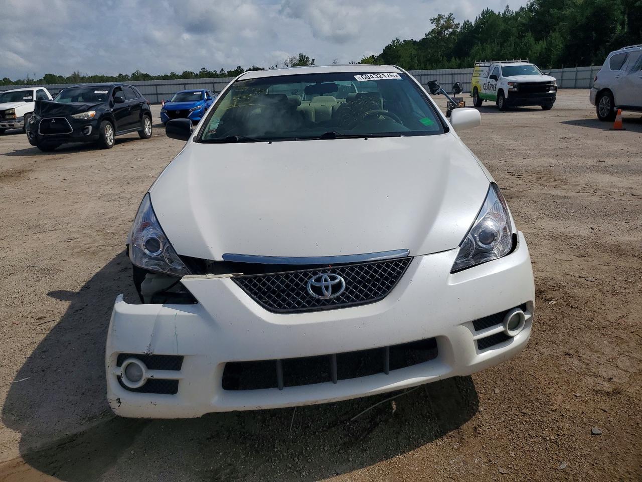 2007 Toyota Camry Solara Se White vin: 4T1CE30P17U755587