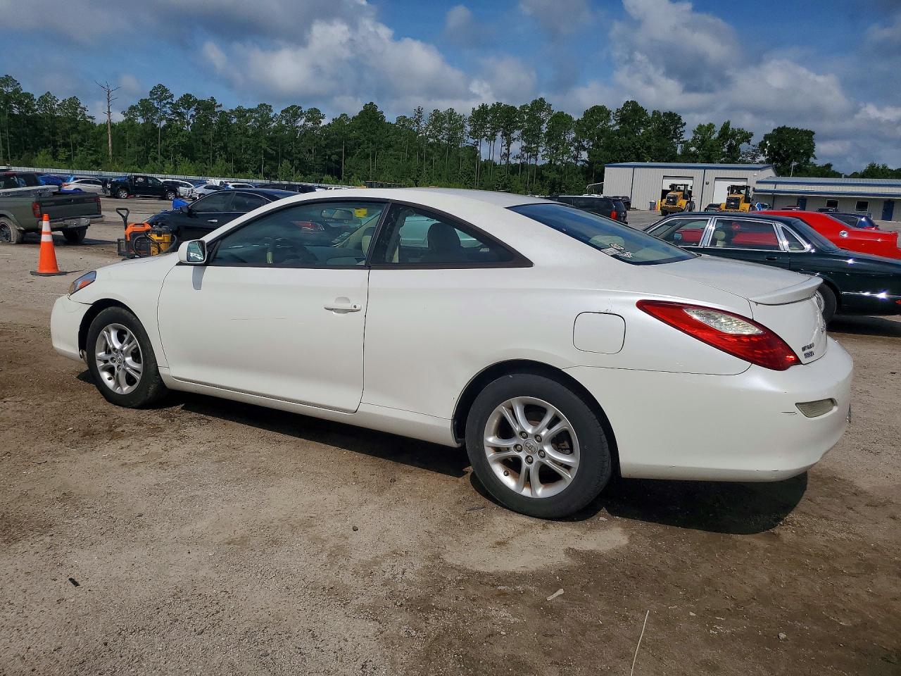 2007 Toyota Camry Solara Se White vin: 4T1CE30P17U755587