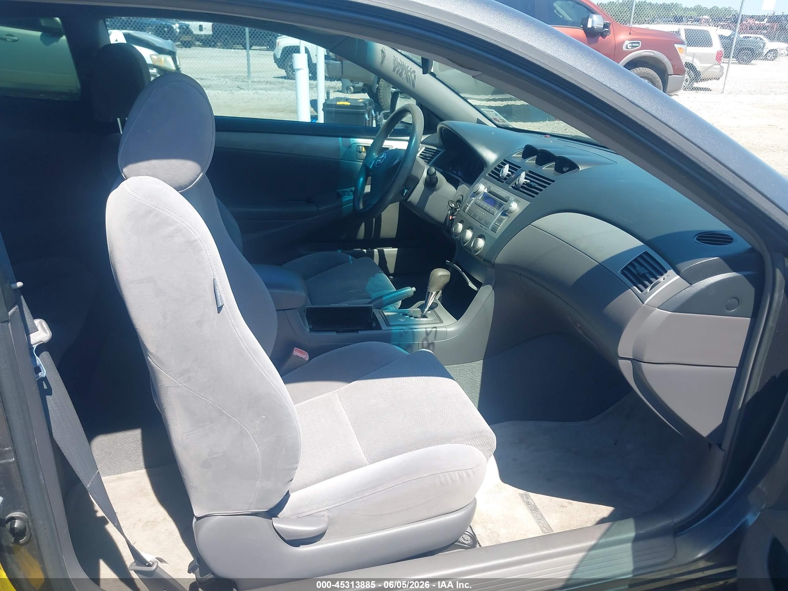 2007 Toyota Camry Solara Se Gray vin: 4T1CE30P17U759221
