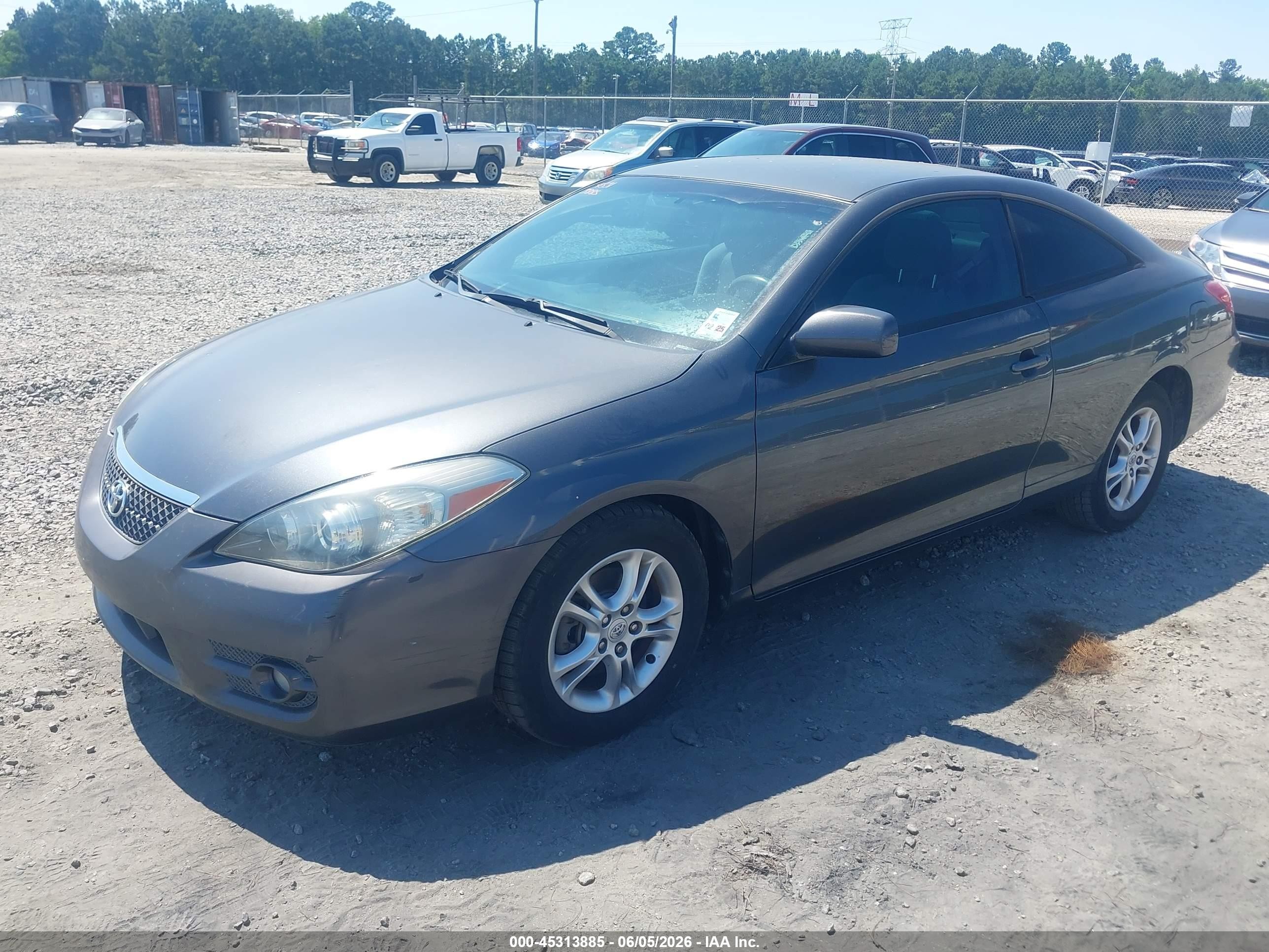 2007 Toyota Camry Solara Se Gray vin: 4T1CE30P17U759221