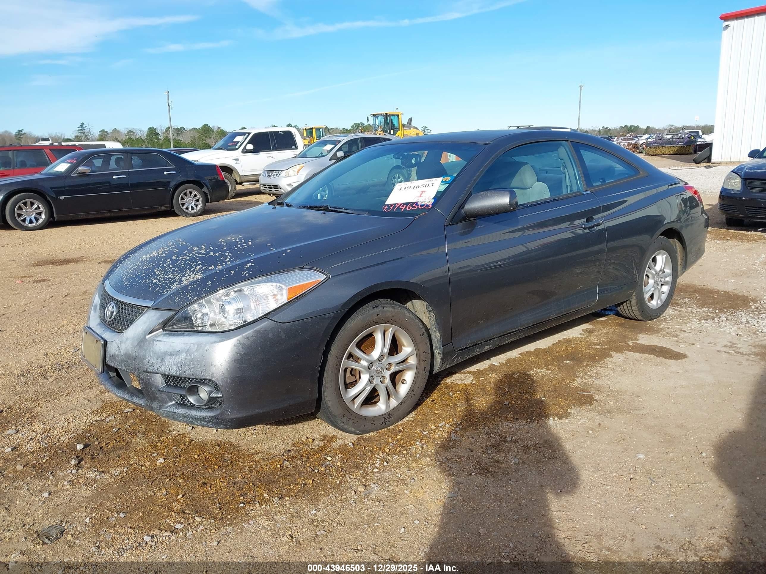 2008 Toyota Camry Solara Se Gray vin: 4T1CE30P18U764419