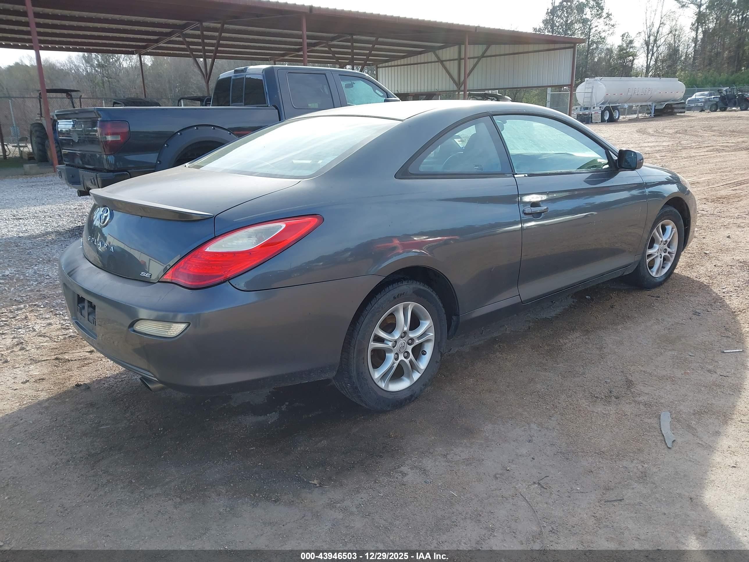 2008 Toyota Camry Solara Se Gray vin: 4T1CE30P18U764419