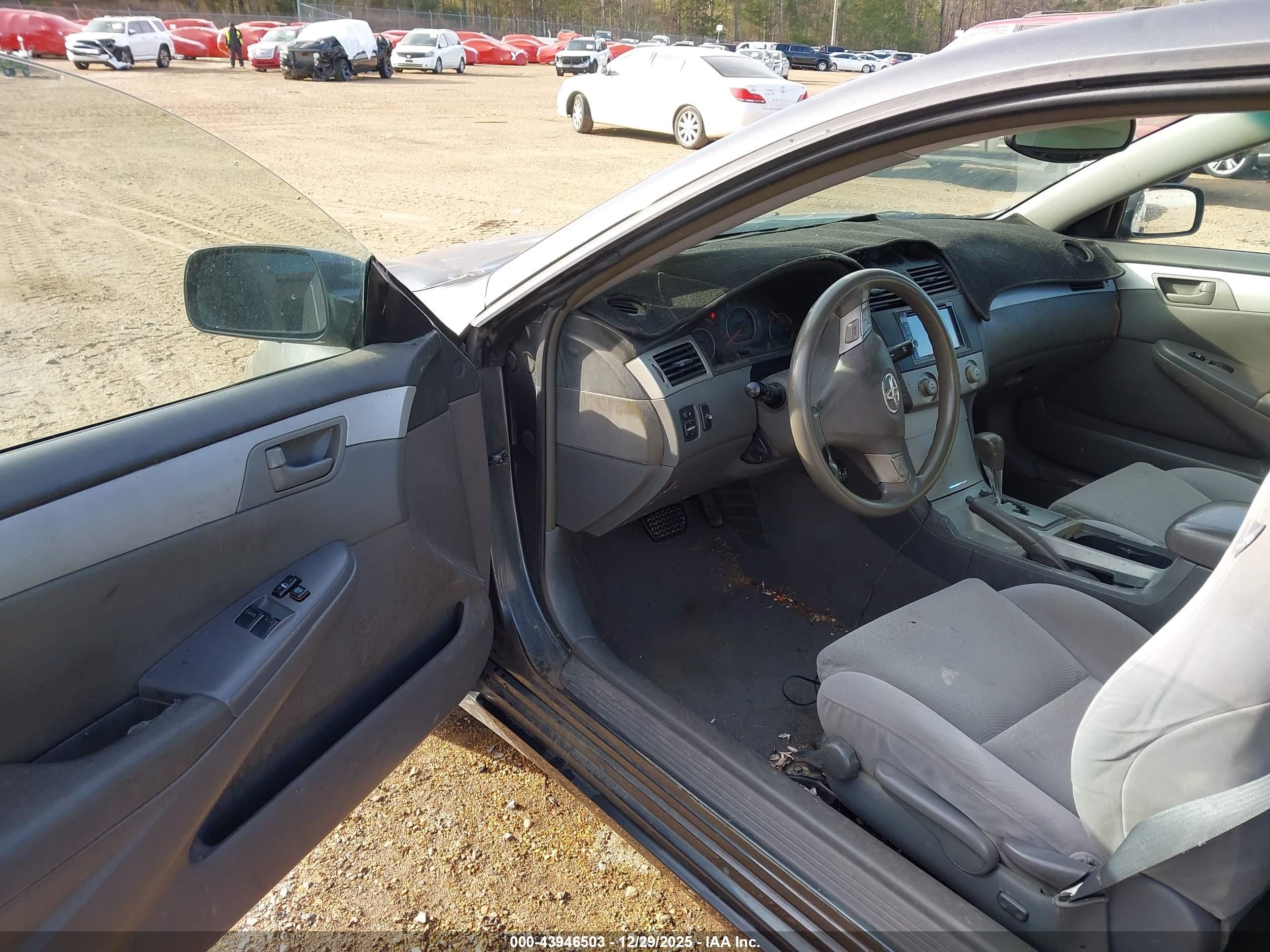 2008 Toyota Camry Solara Se Gray vin: 4T1CE30P18U764419