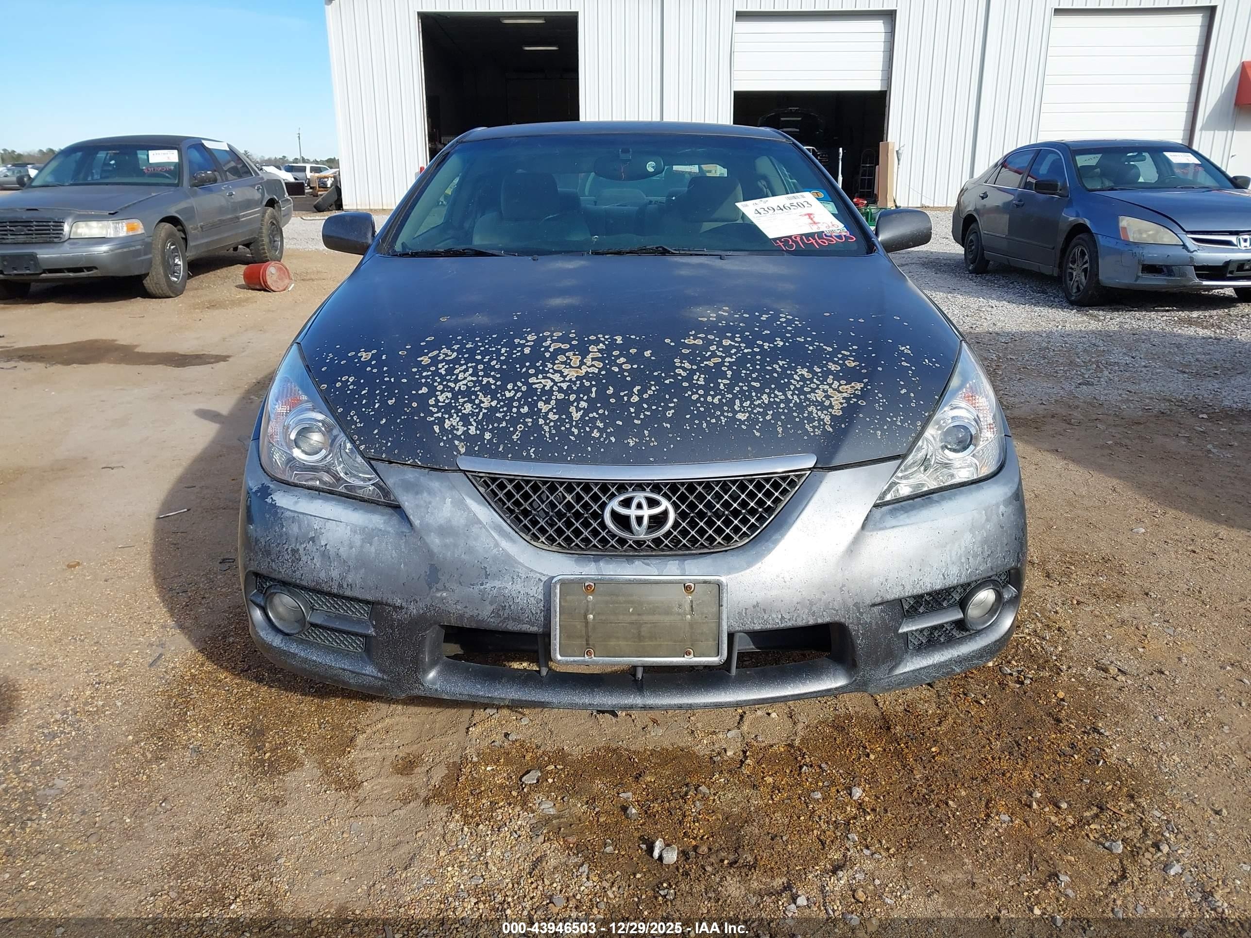 2008 Toyota Camry Solara Se Gray vin: 4T1CE30P18U764419
