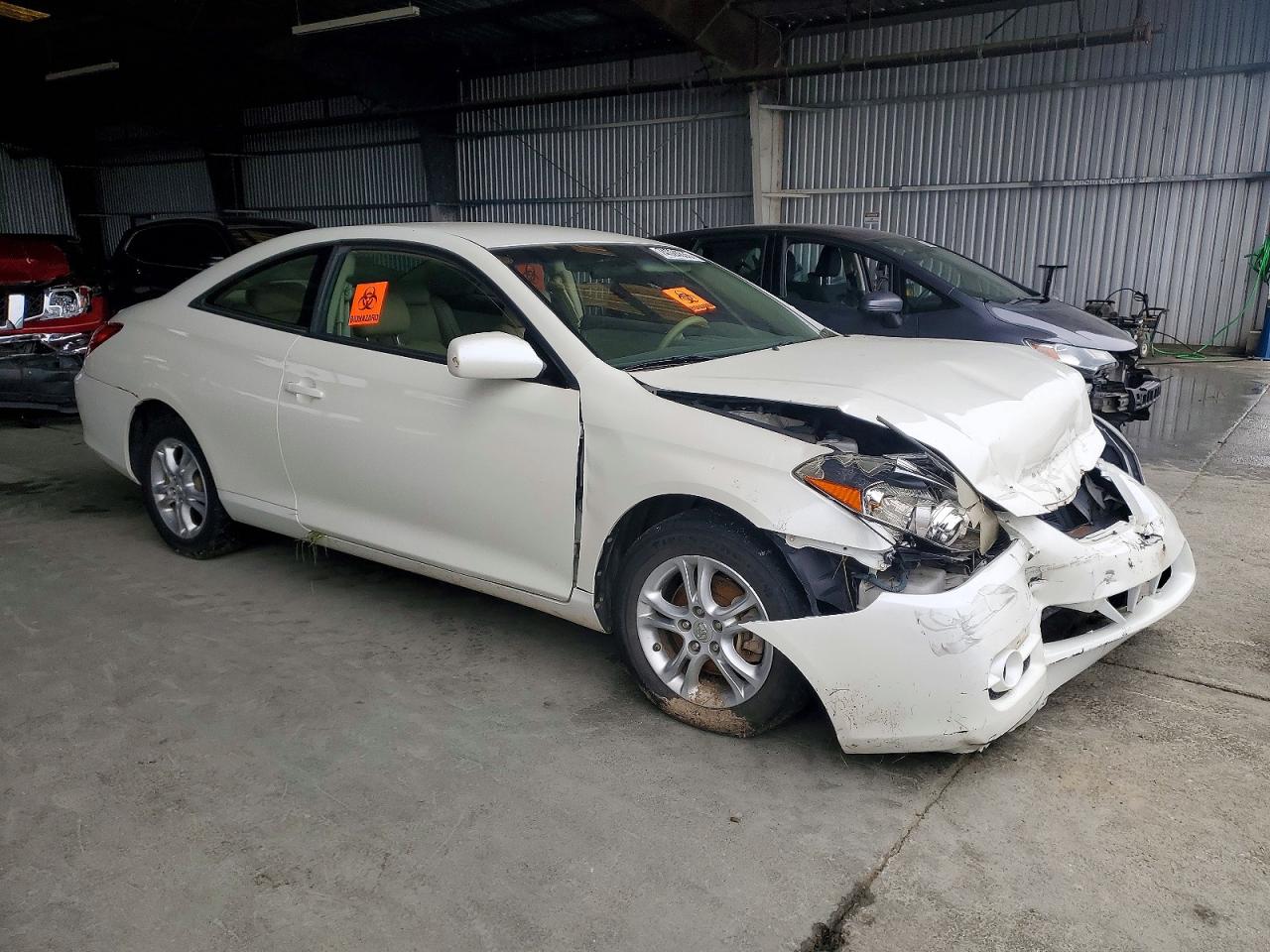 2008 Toyota Camry Solara Se White vin: 4T1CE30P18U766428