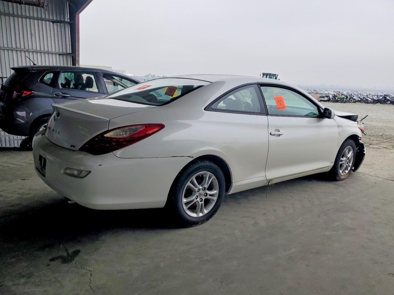 2008 Toyota Camry Solara Se White vin: 4T1CE30P18U766428