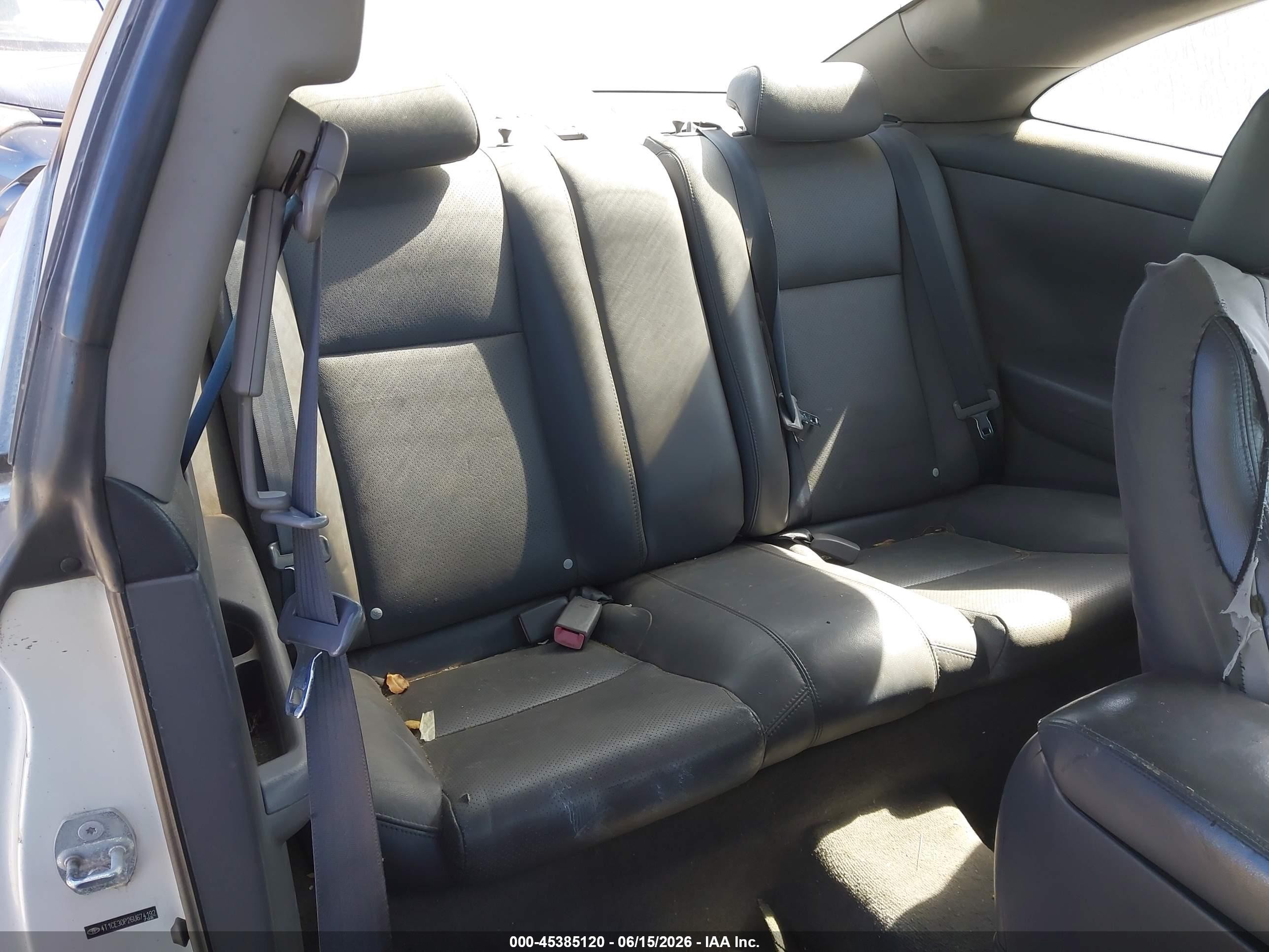 2006 Toyota Camry Solara Sle White vin: 4T1CE30P26U674192